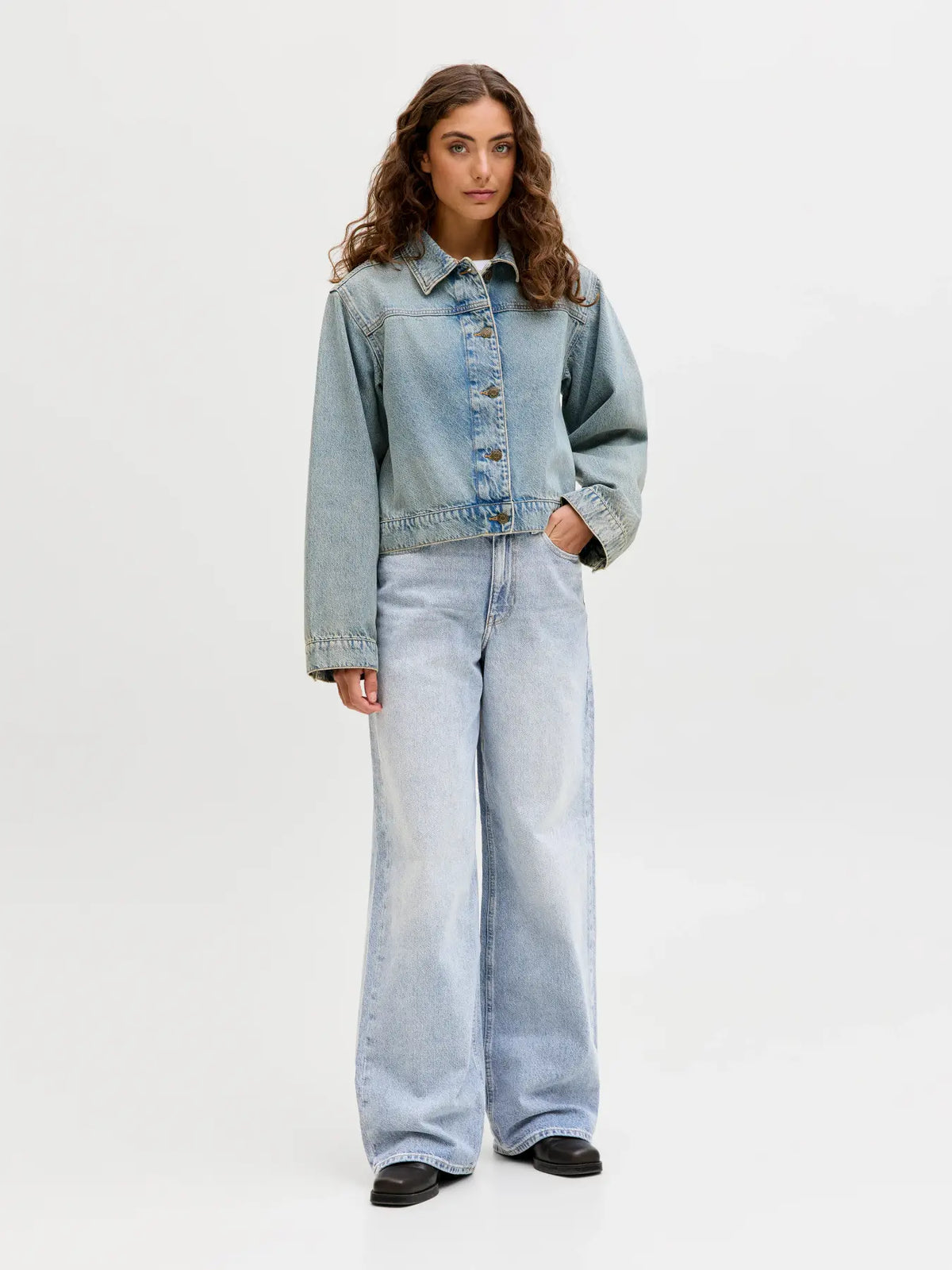 JXTOKYO WIDE R400 - LIGHT BLUE DENIM