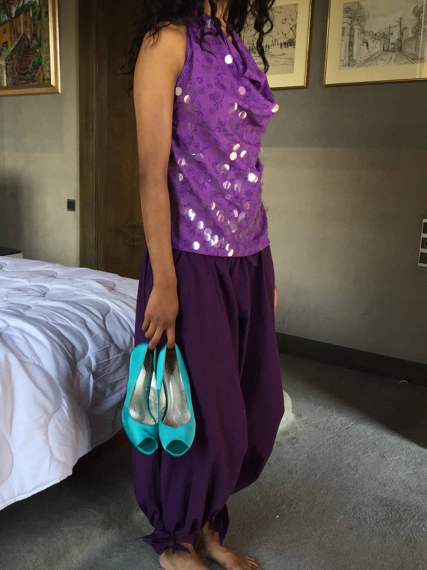 Magnolia amethyst pants - Purple
