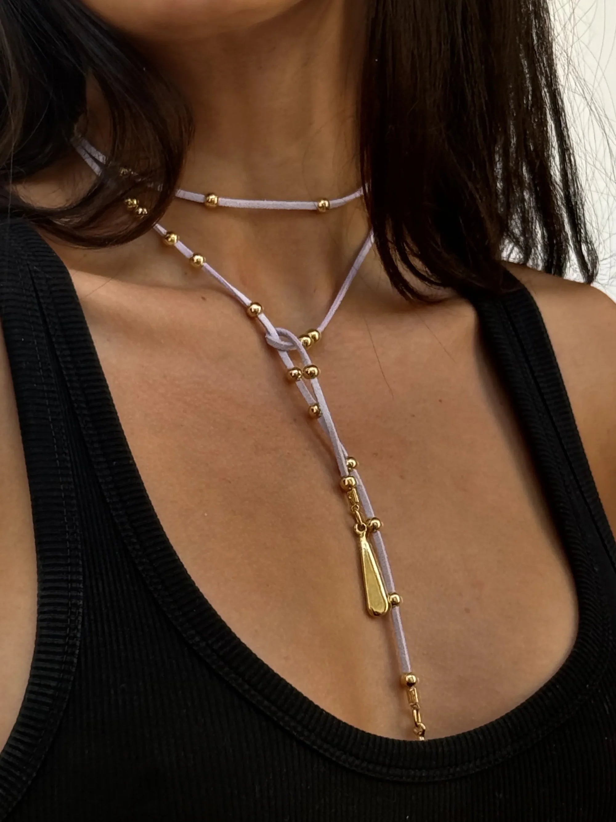 Make a deal necklace - Violet