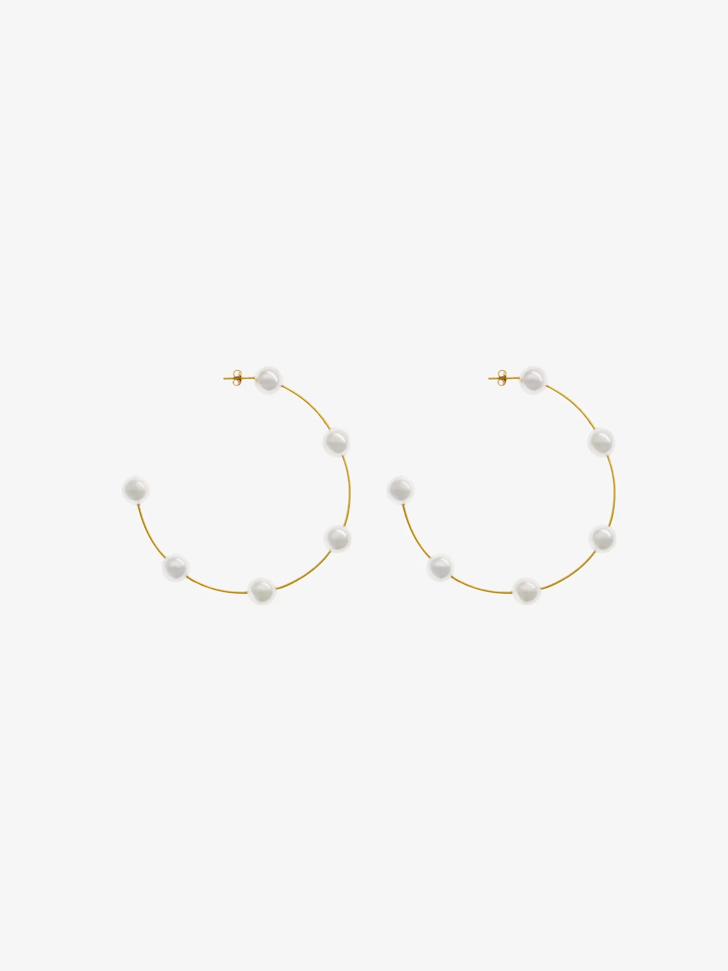 Moon earrings - Gold