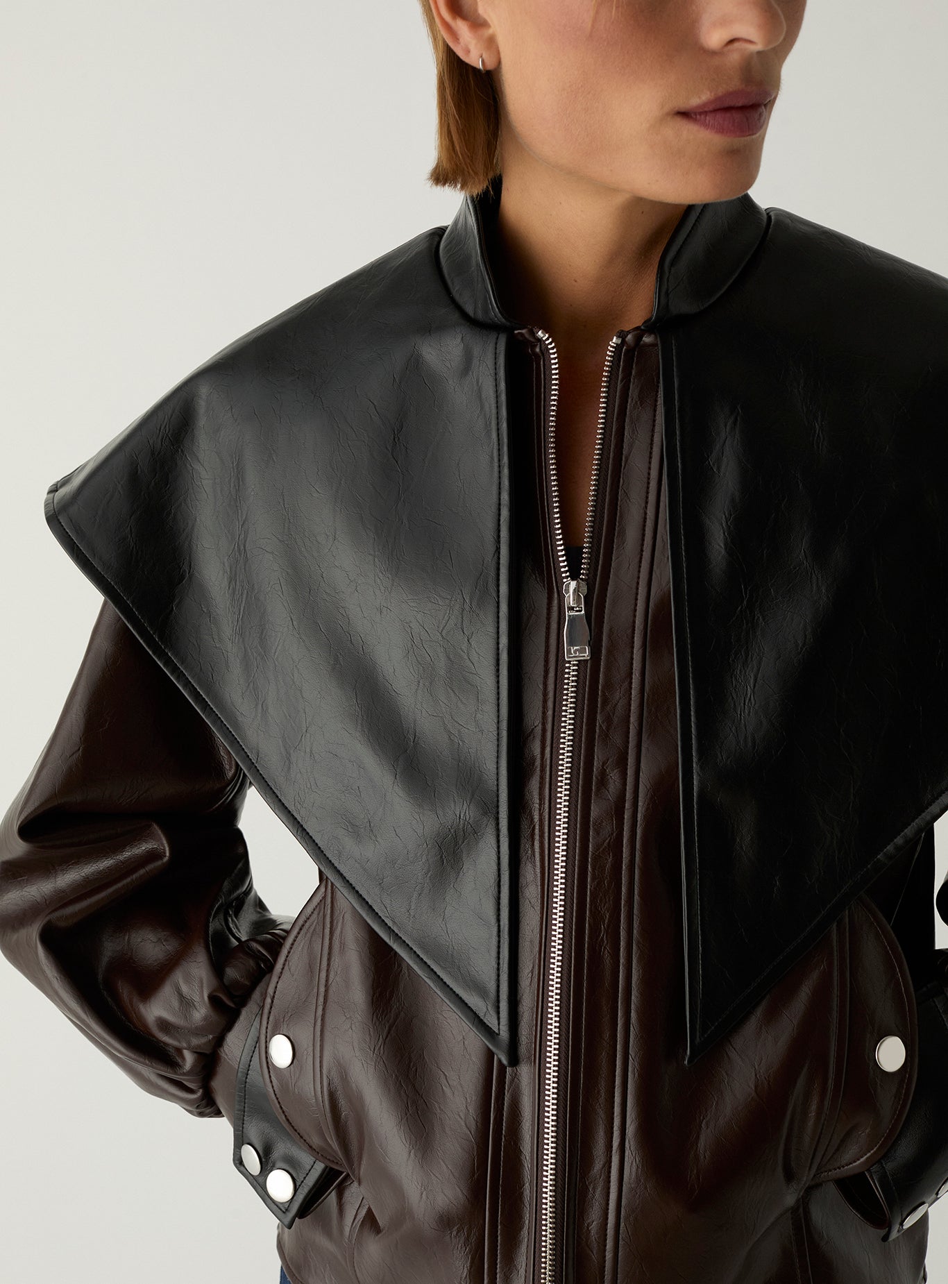 Noor bomber jacket - Brown