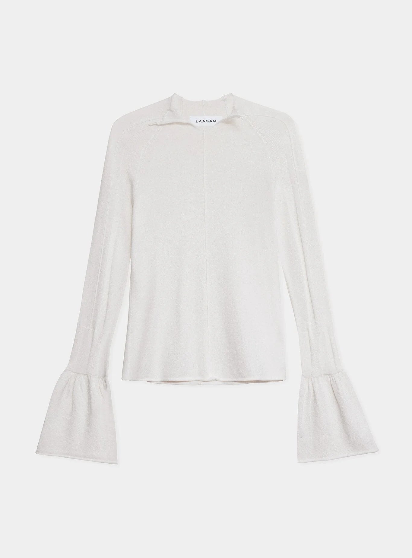 Odine long knitted top - Ecru