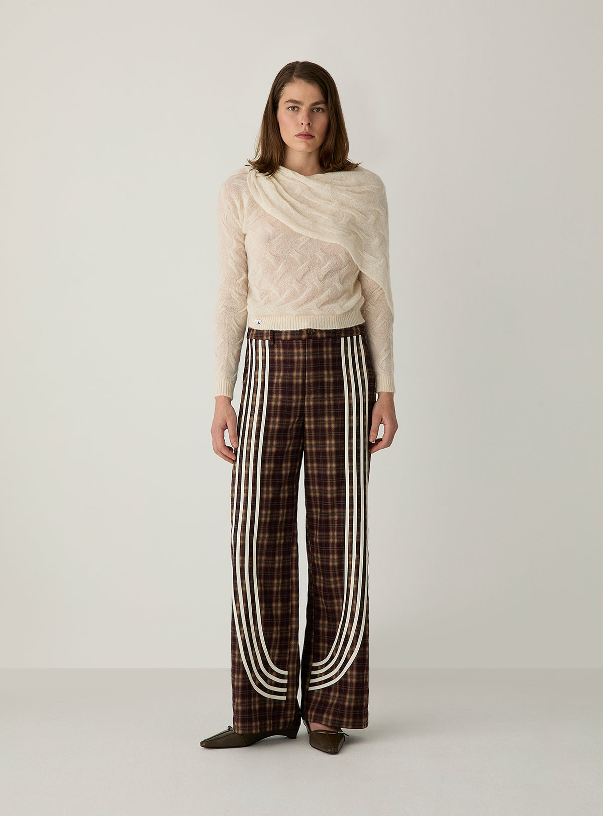 Parker textured knit - ecru