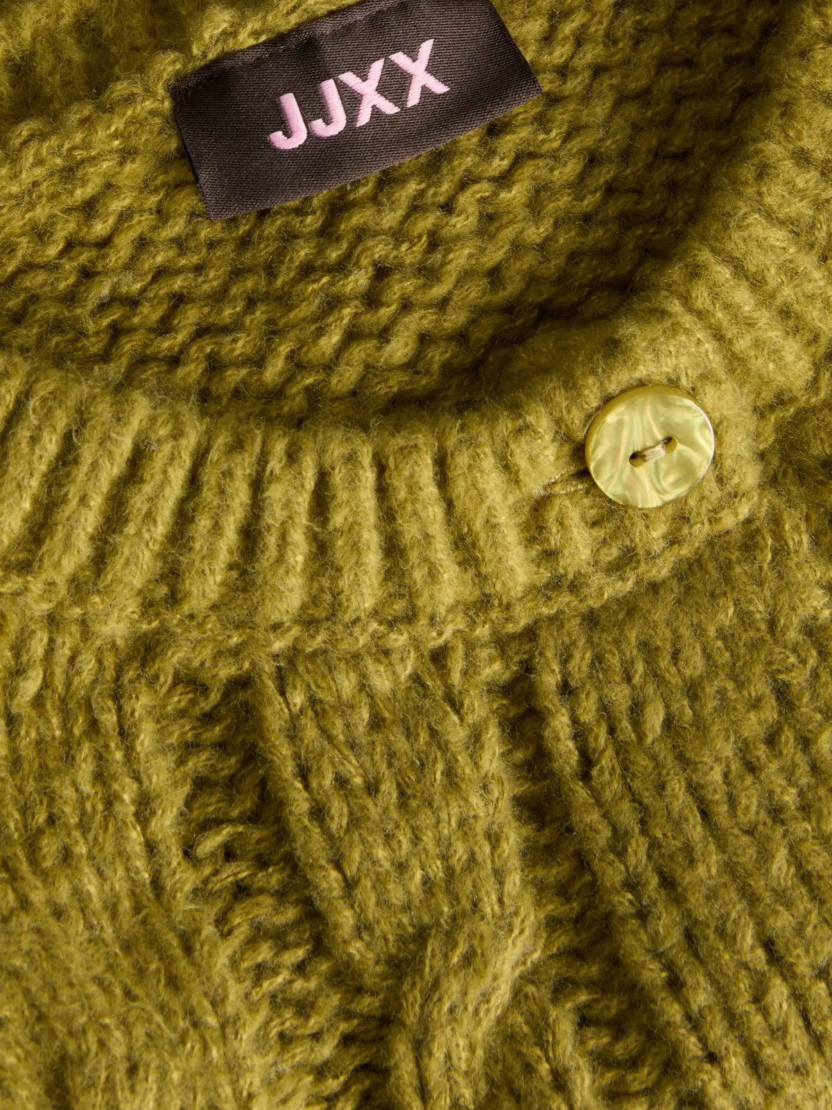 JXMAGDA CARDIGAN KNIT - GREEN MOSS