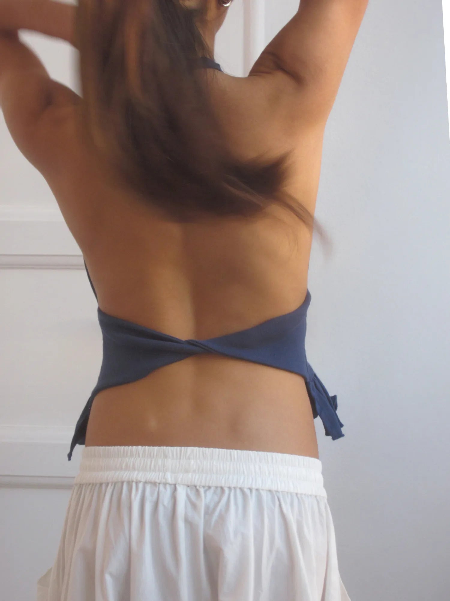 Palmer blue top - one size