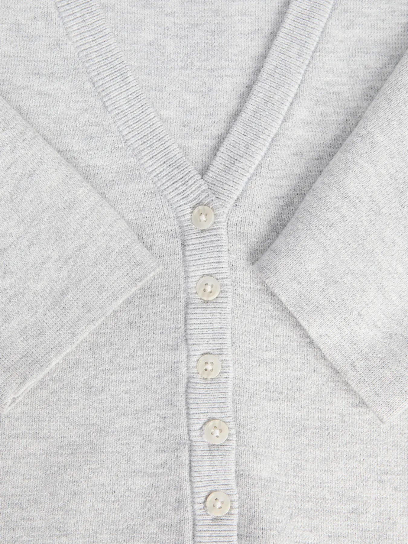 JXDIANA CARDIGAN KNIT - LIGHT GREY MELANGE