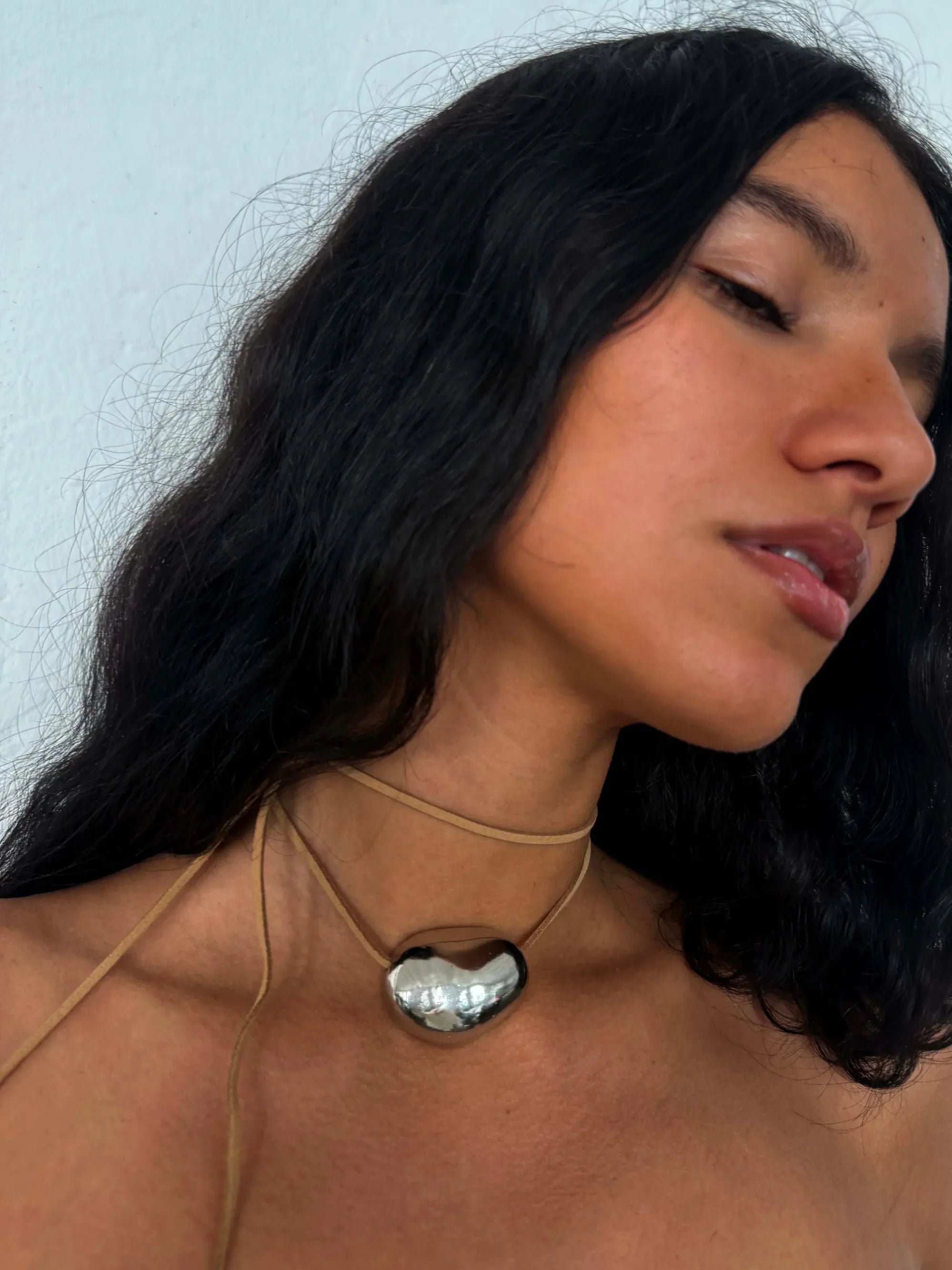 Radiant Sun Silver Necklace
