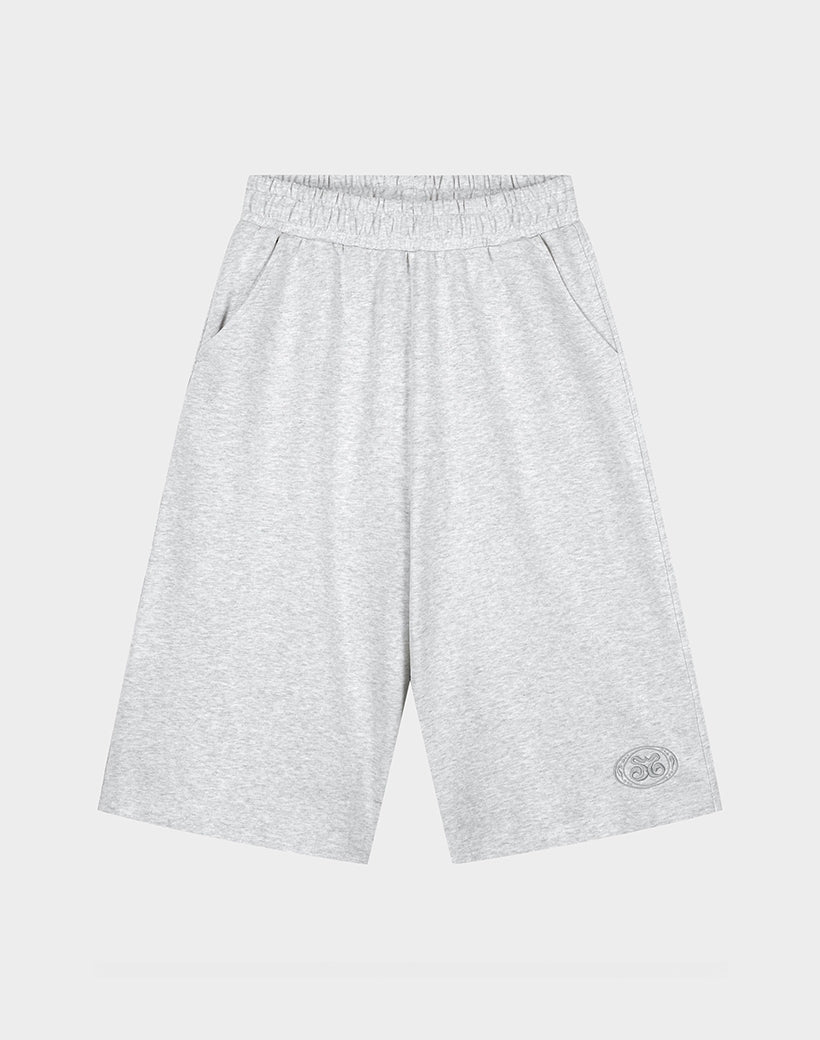 Kayo shorts - Melange grey