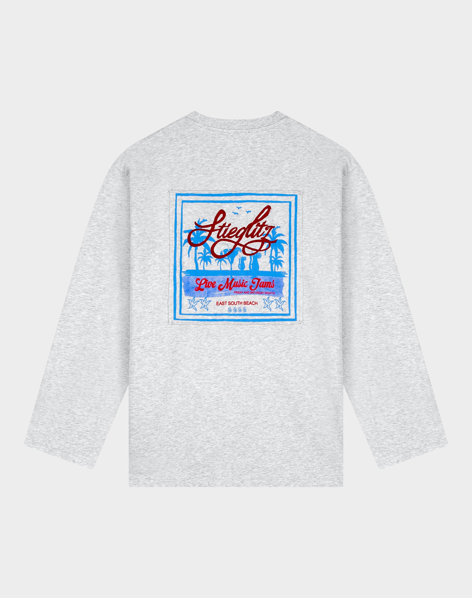Itala wide skate longsleeve - Grey