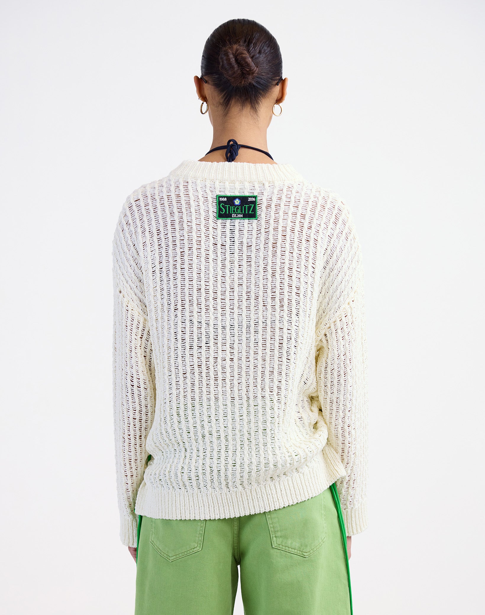 Samya knitted sweater - Beige