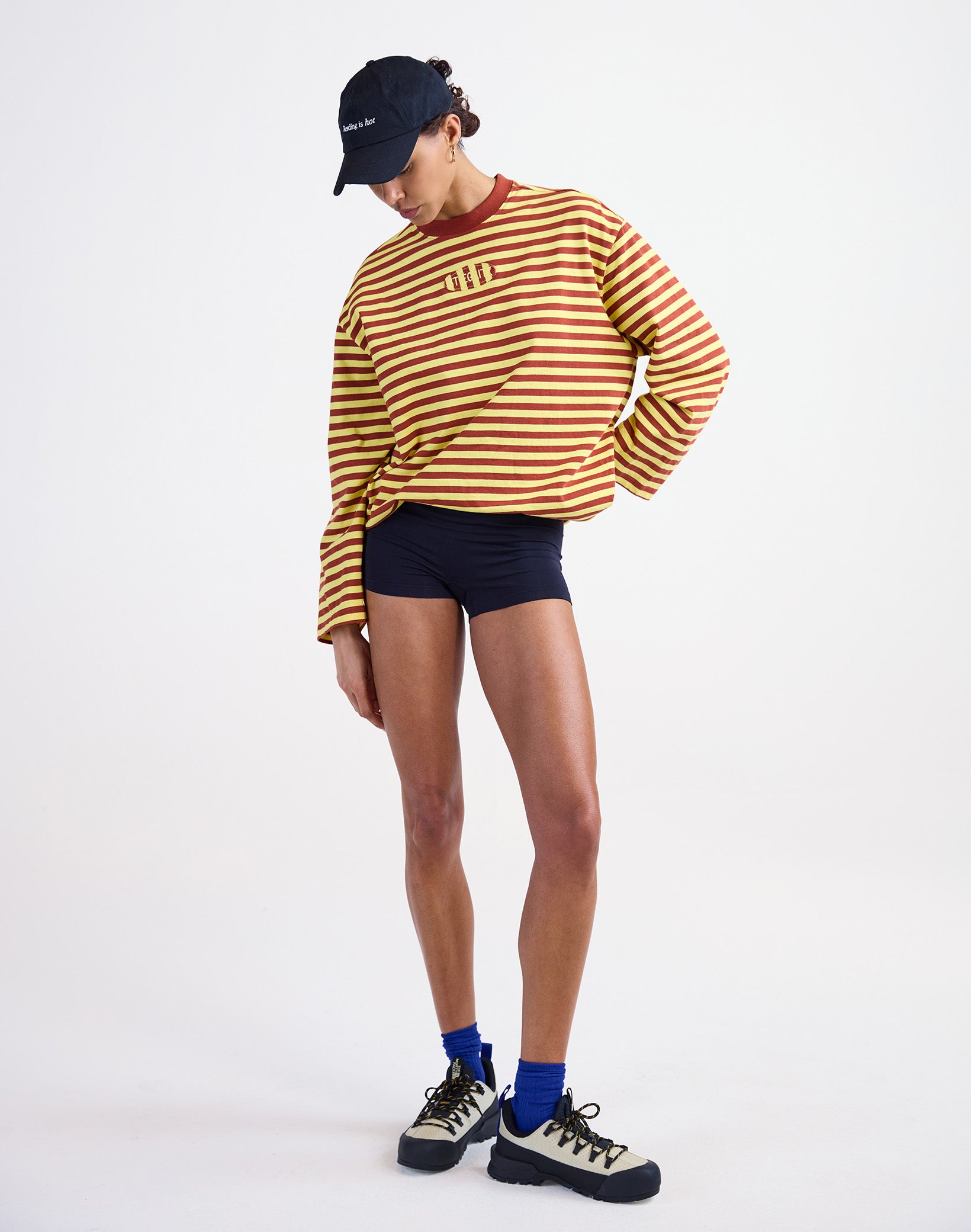 Pia wide skate longsleeve - Yellow