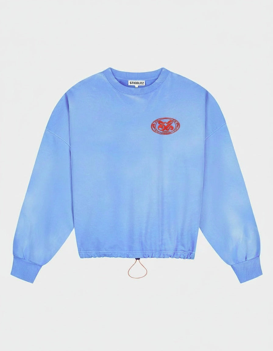 Livia oversized sweater - Blue