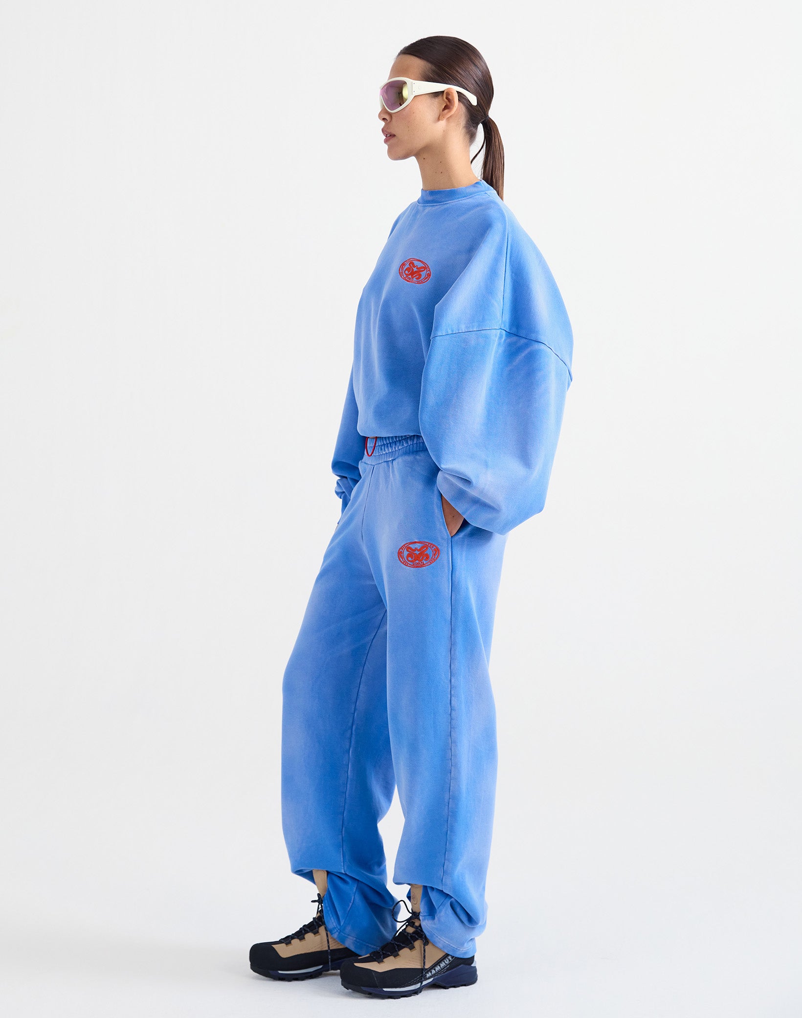 Livia oversized sweater - Blue