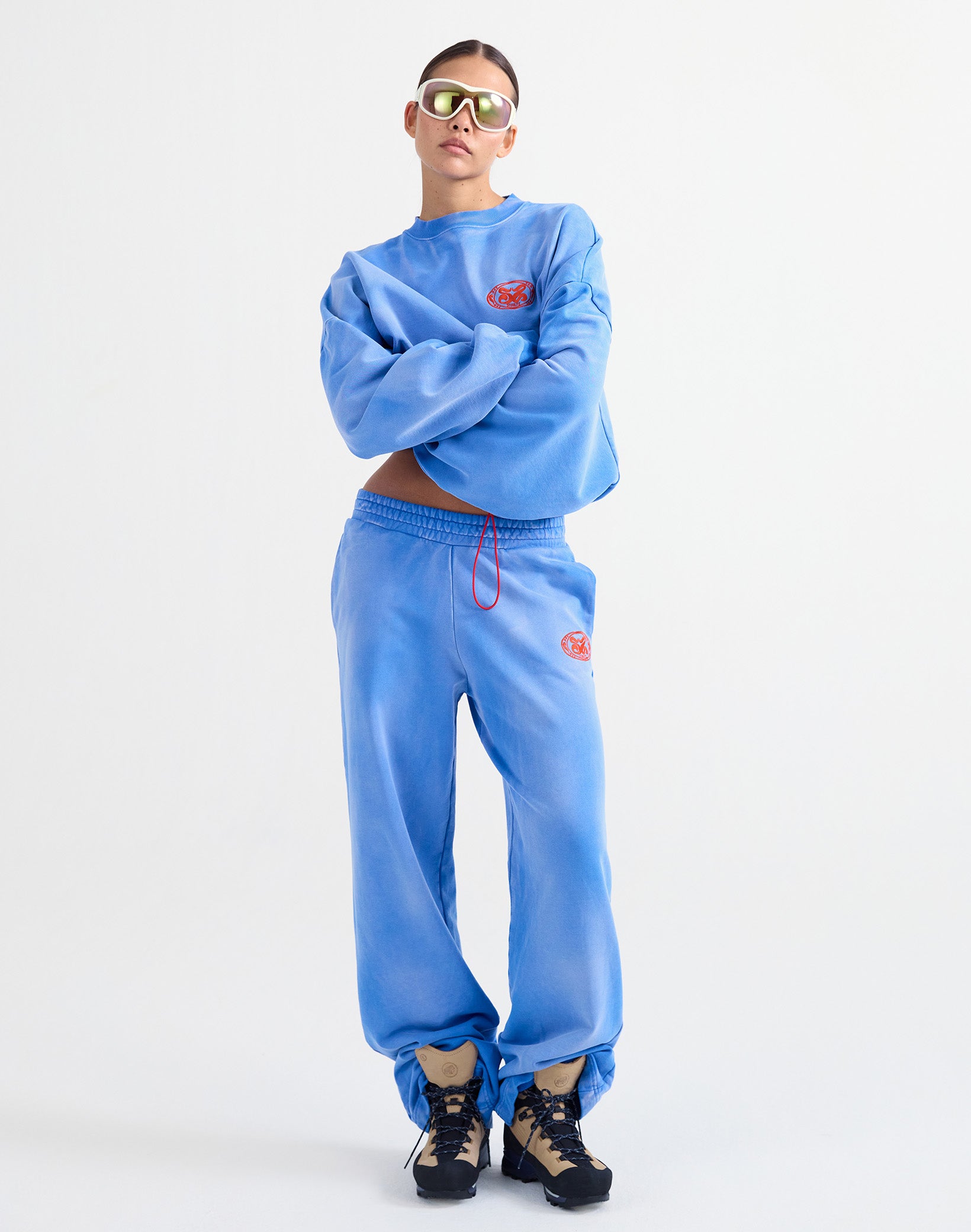 Livia oversized sweater - Blue