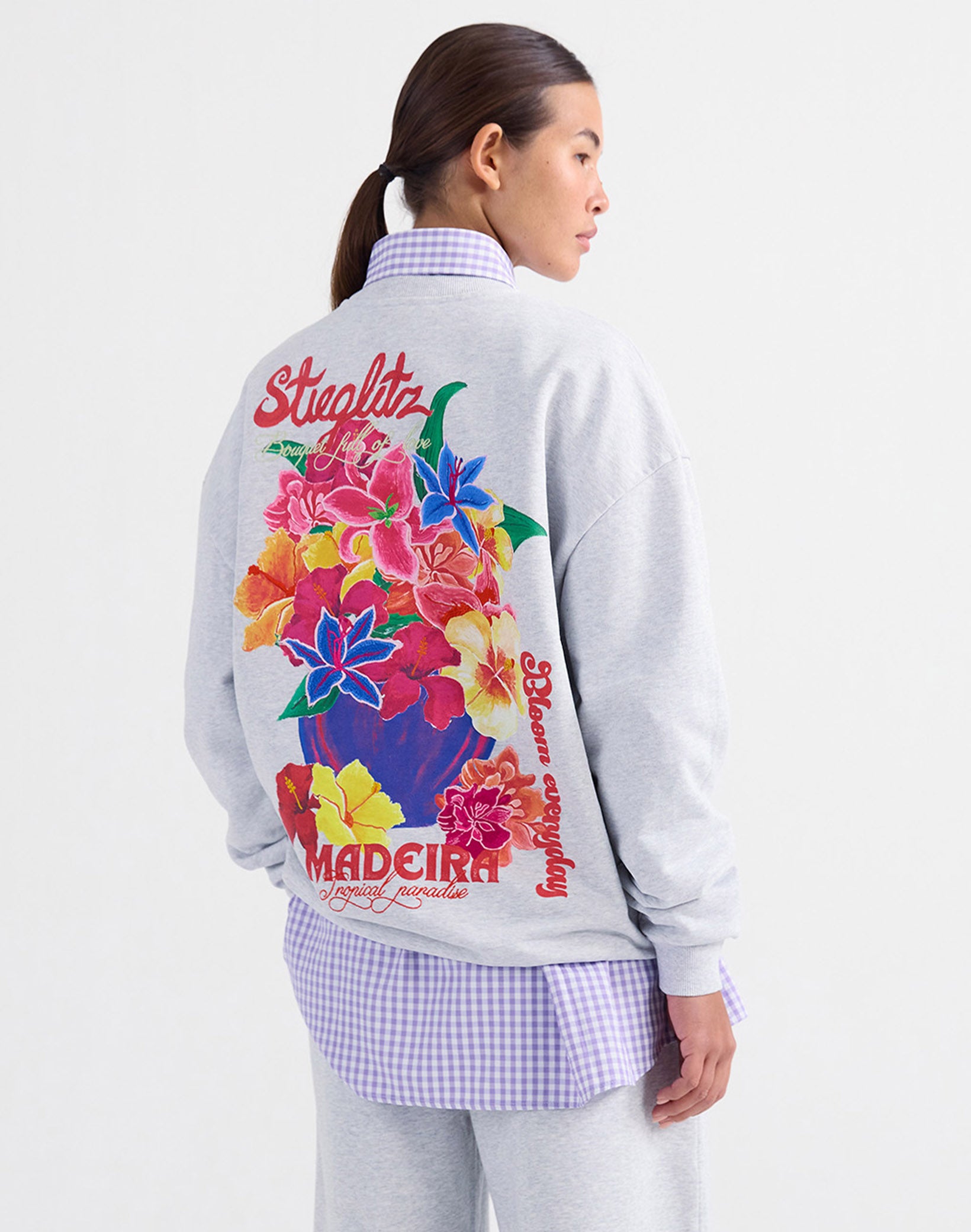 Glenda sweater - Melange grey