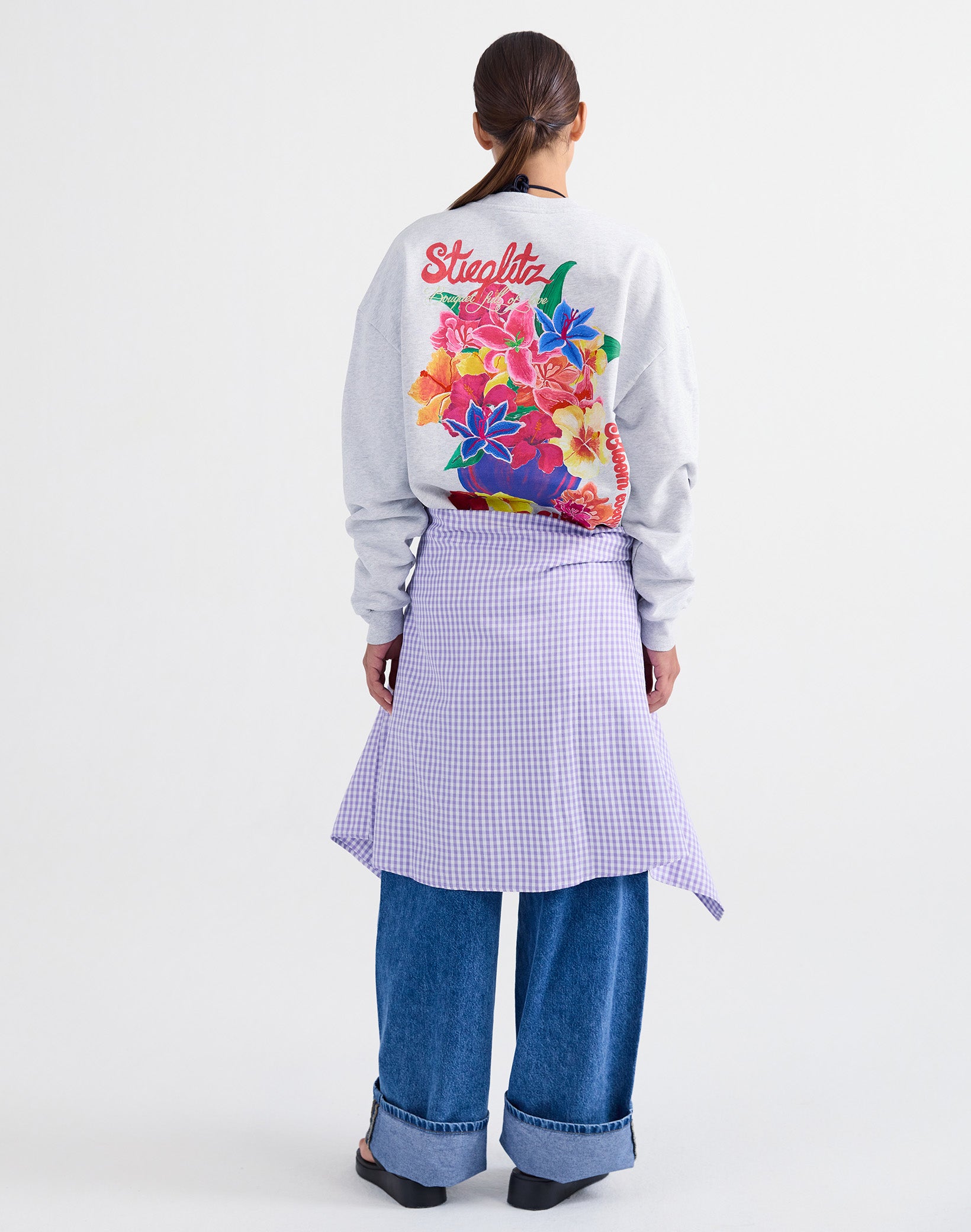 Glenda sweater - Melange grey