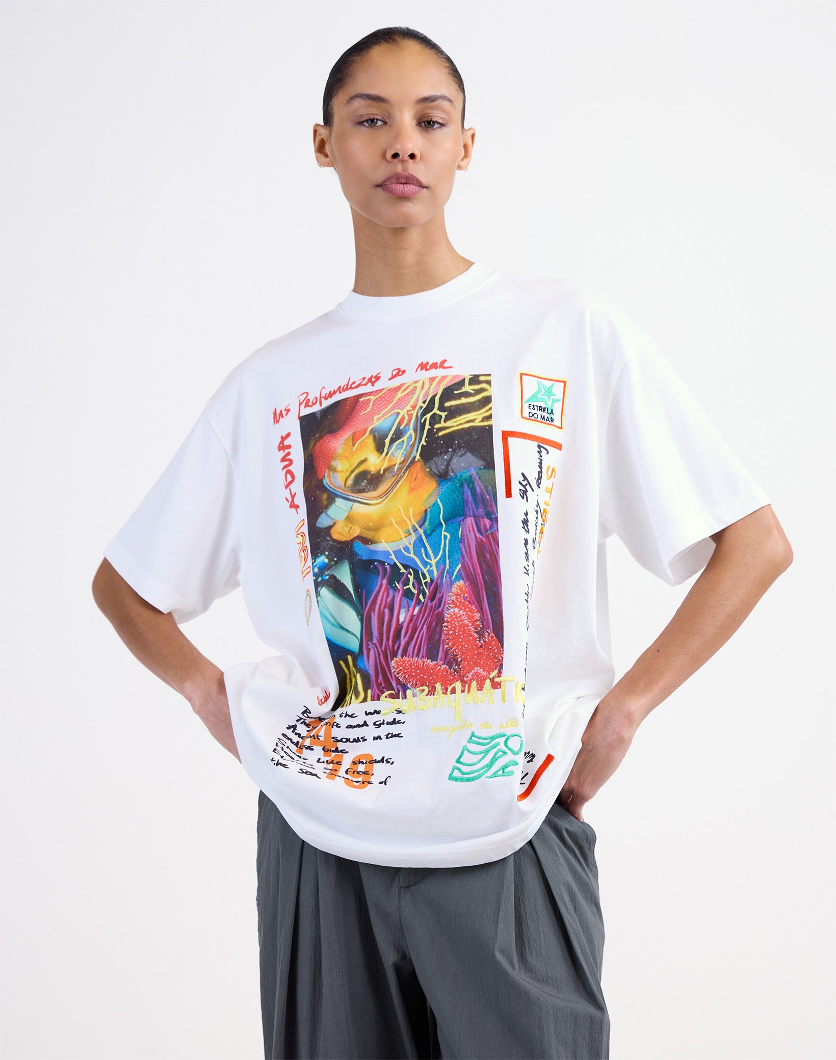 Erika oversized T-shirt - White