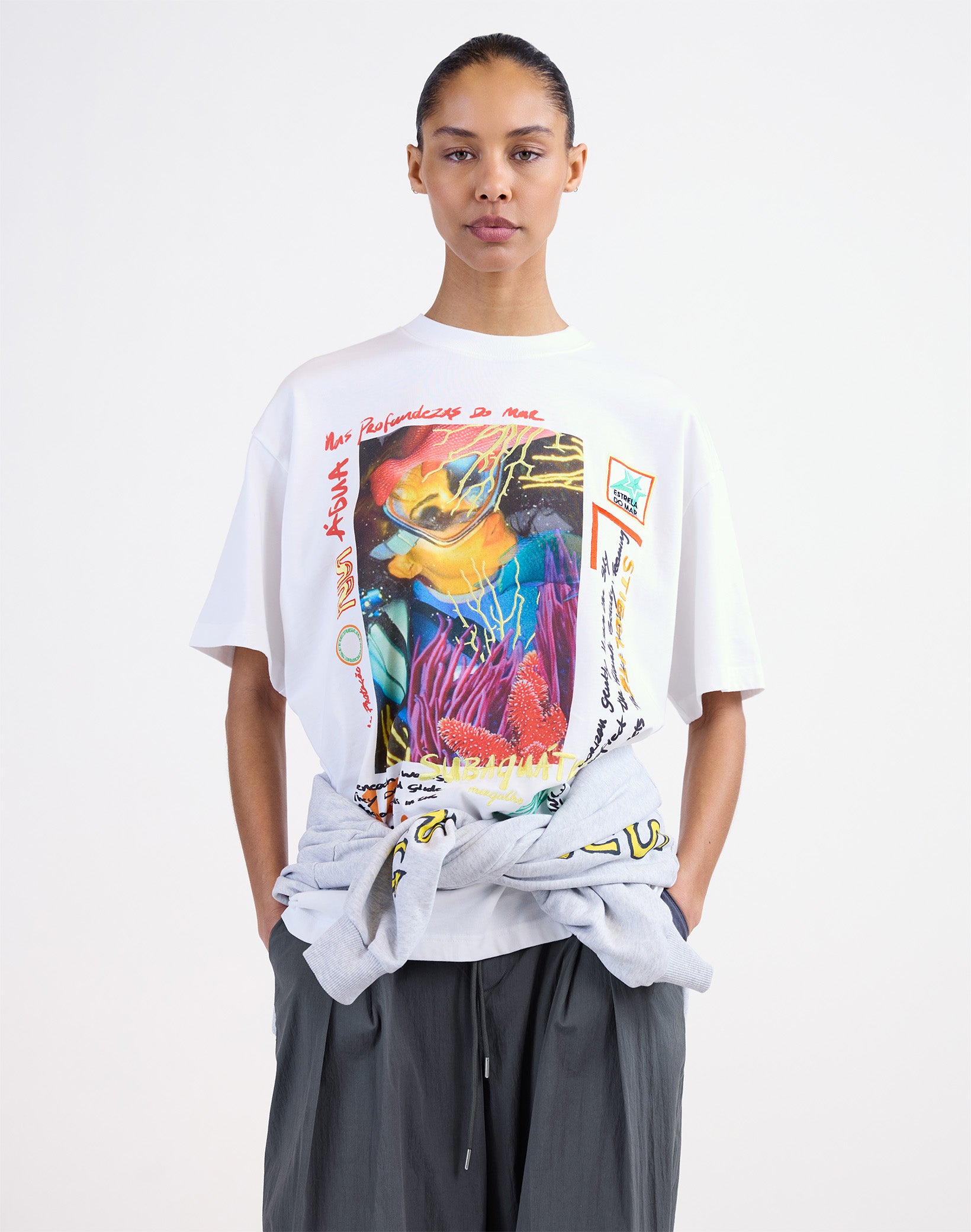 Erika oversized T-shirt - White