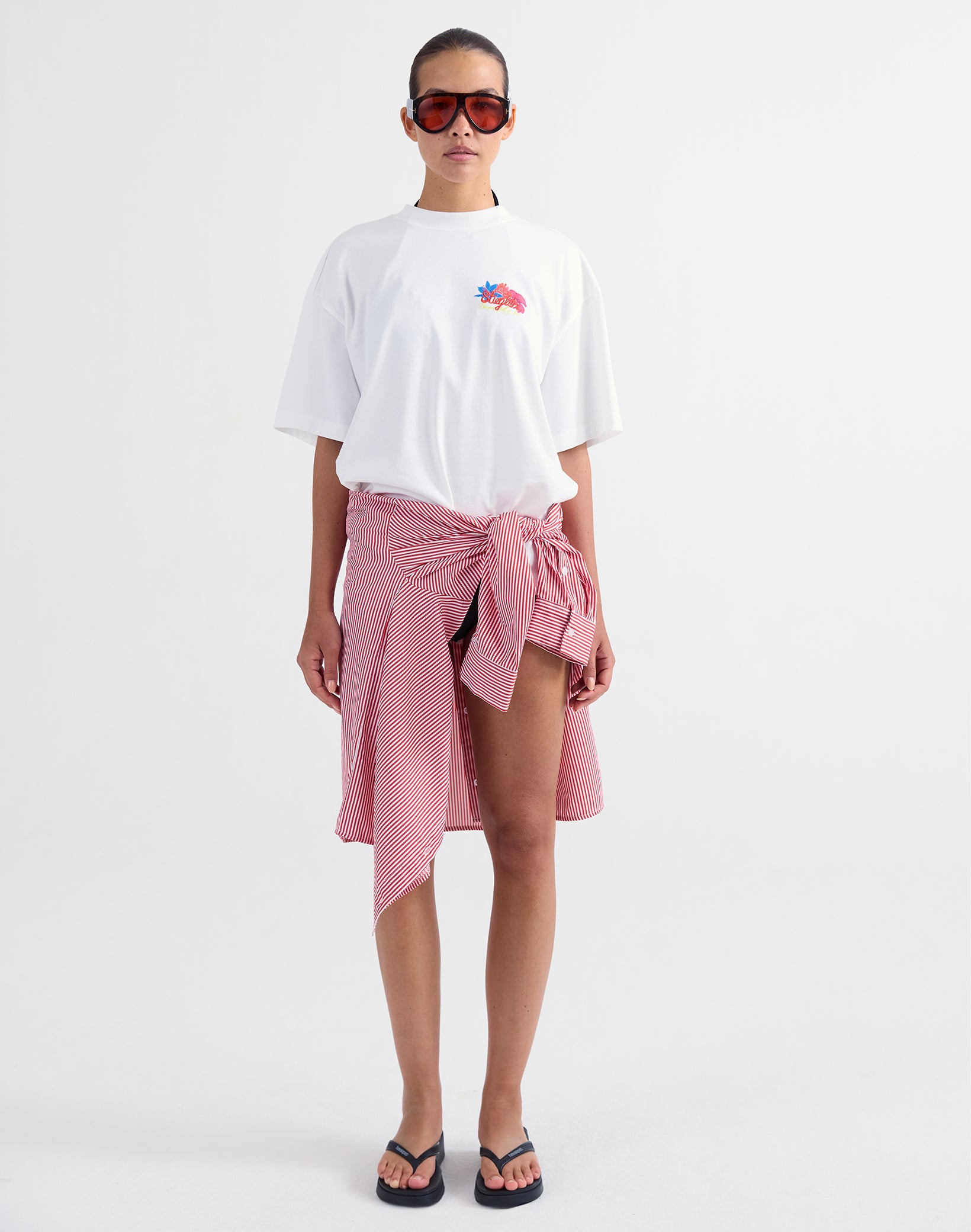 Doris oversized T-shirt - White