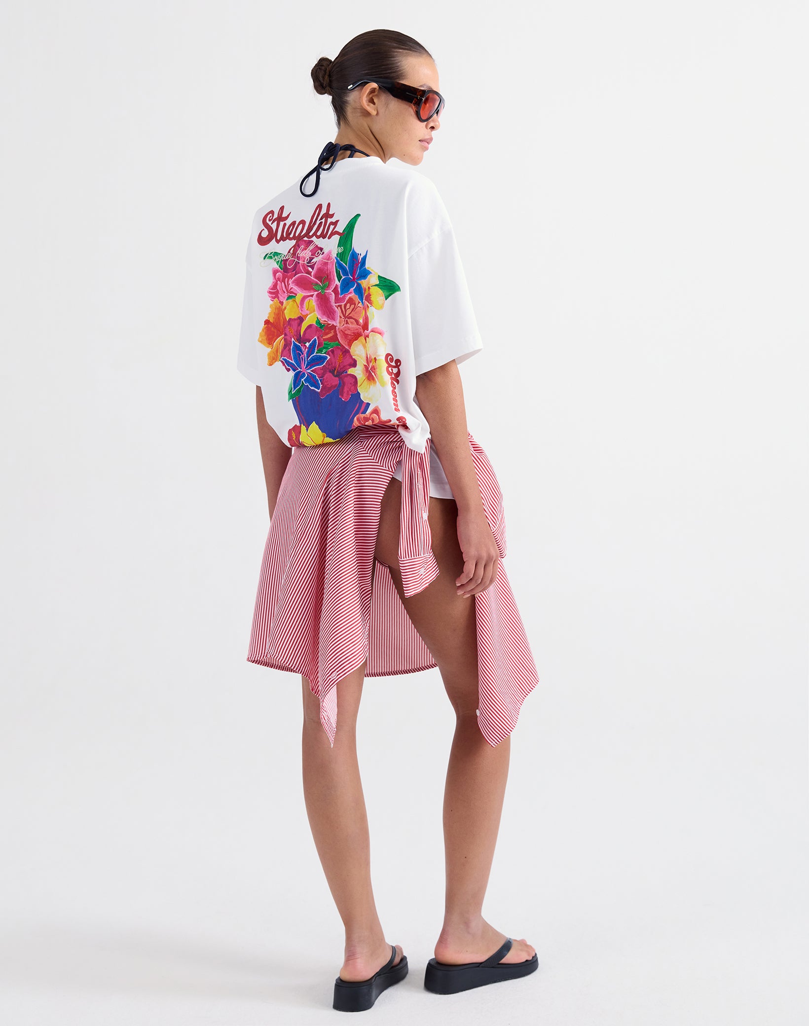 Doris oversized T-shirt - White
