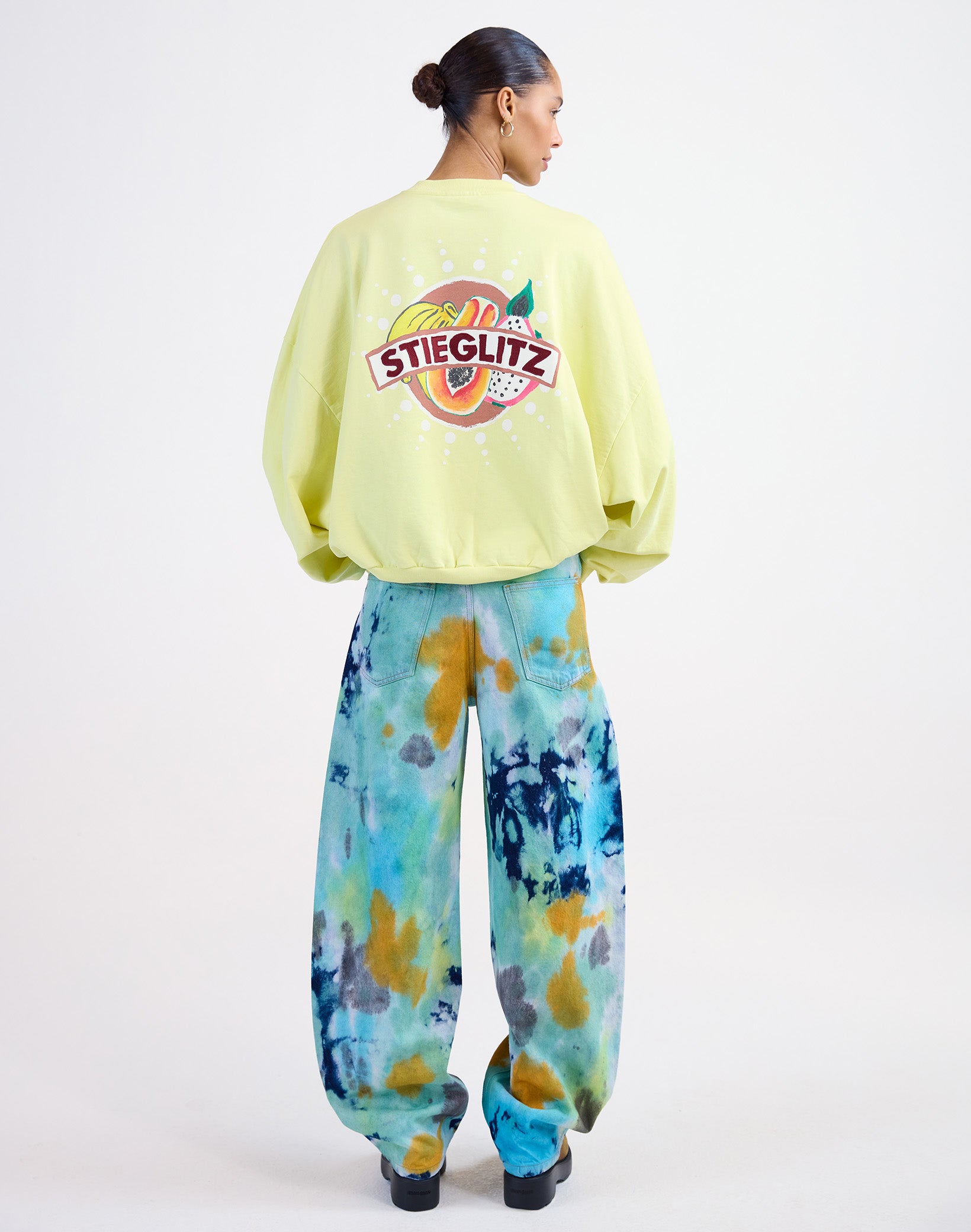 Cindy oversized sweater - Yellow