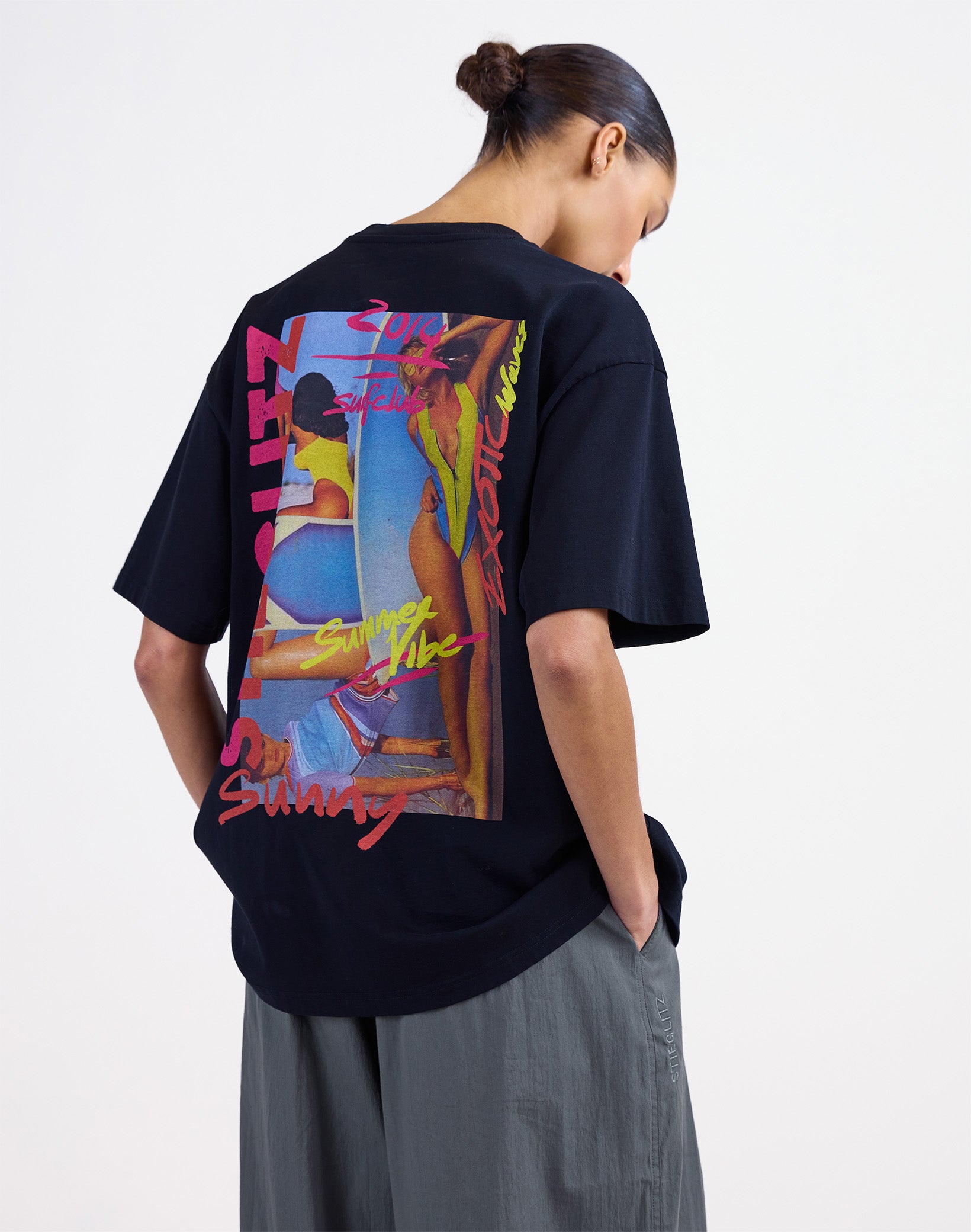 Ceira oversized T-shirt - Black