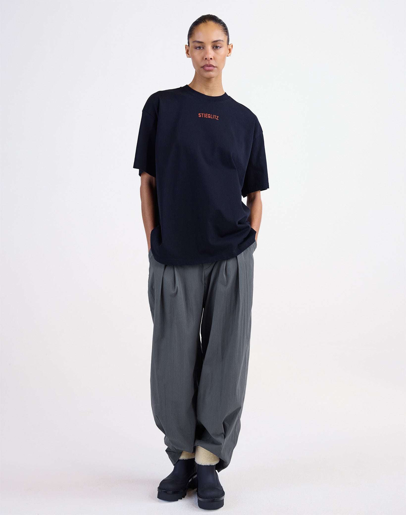 Ceira oversized T-shirt - Black