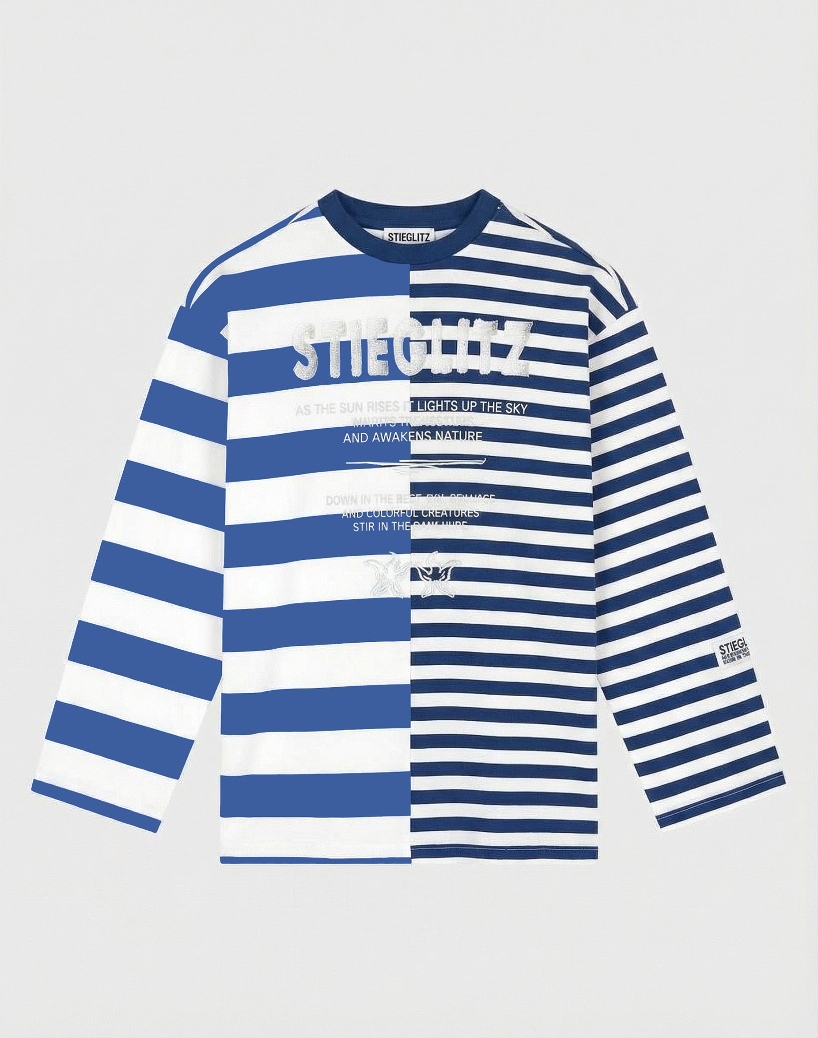 Tacito wide skate longsleeve - Blue