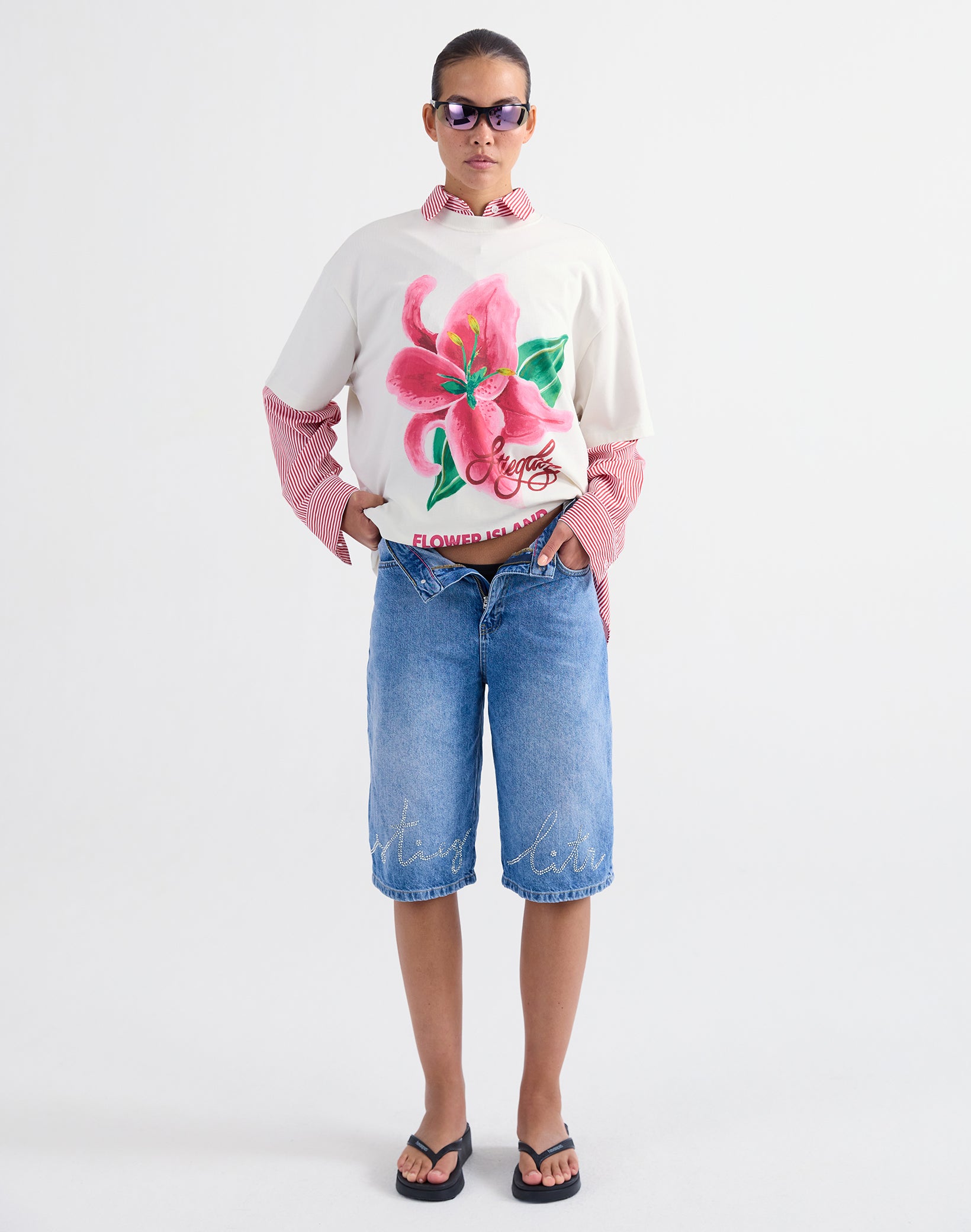 Kaella oversized T-shirt - Off white
