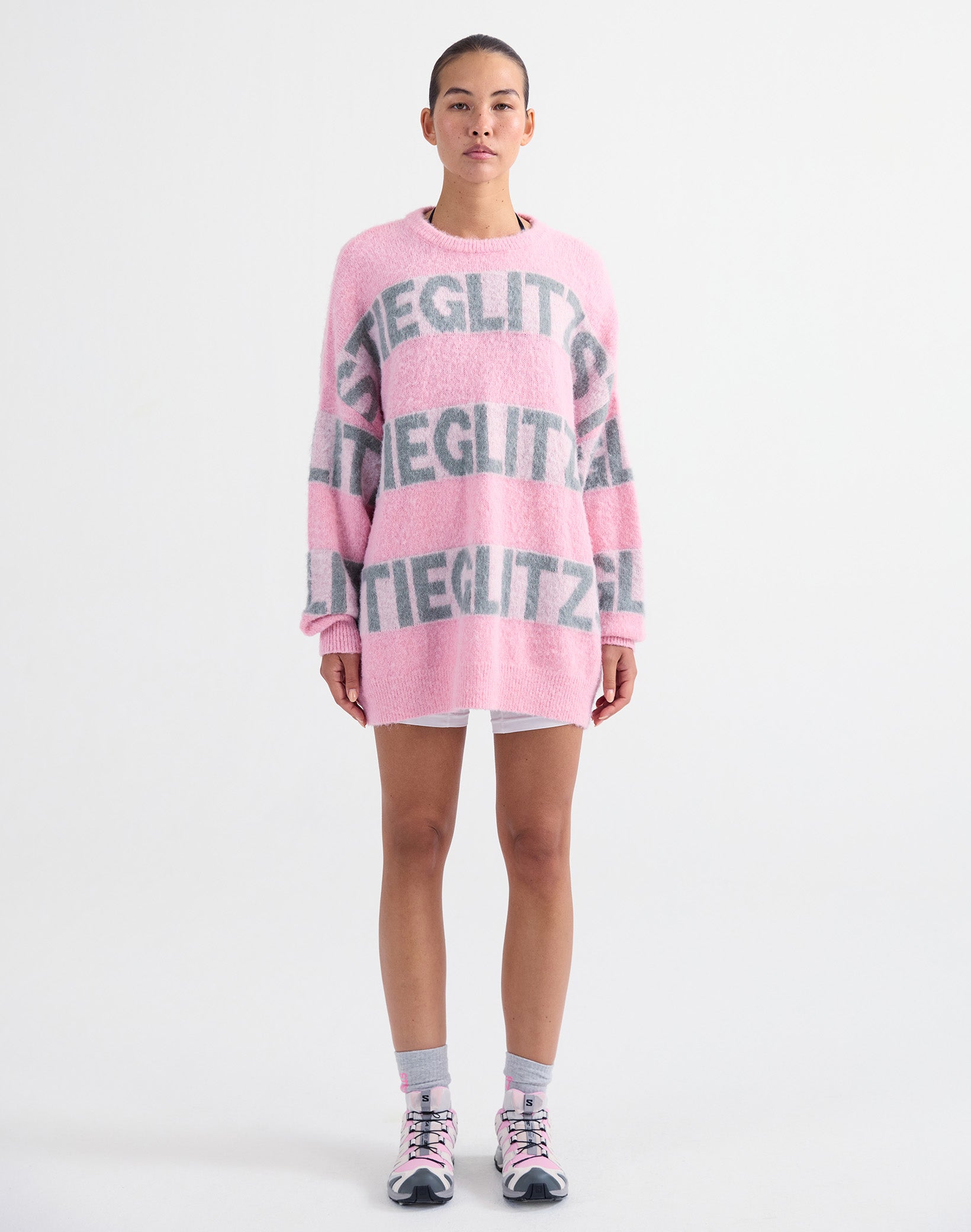 Keisa knitted sweater - Pink