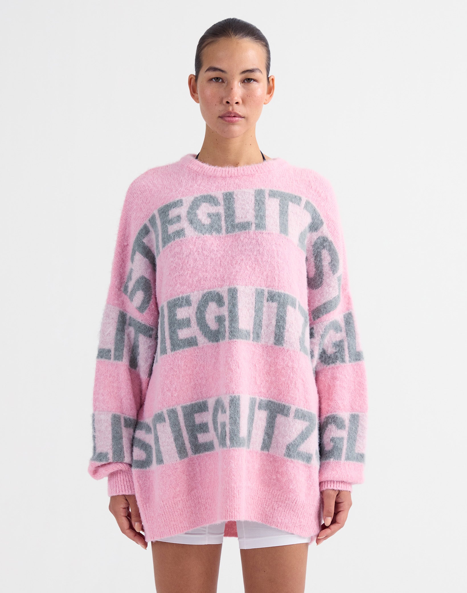 Keisa knitted sweater - Pink