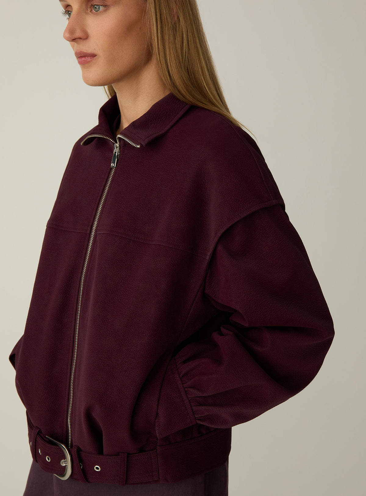 Signy bomber - Burgundy