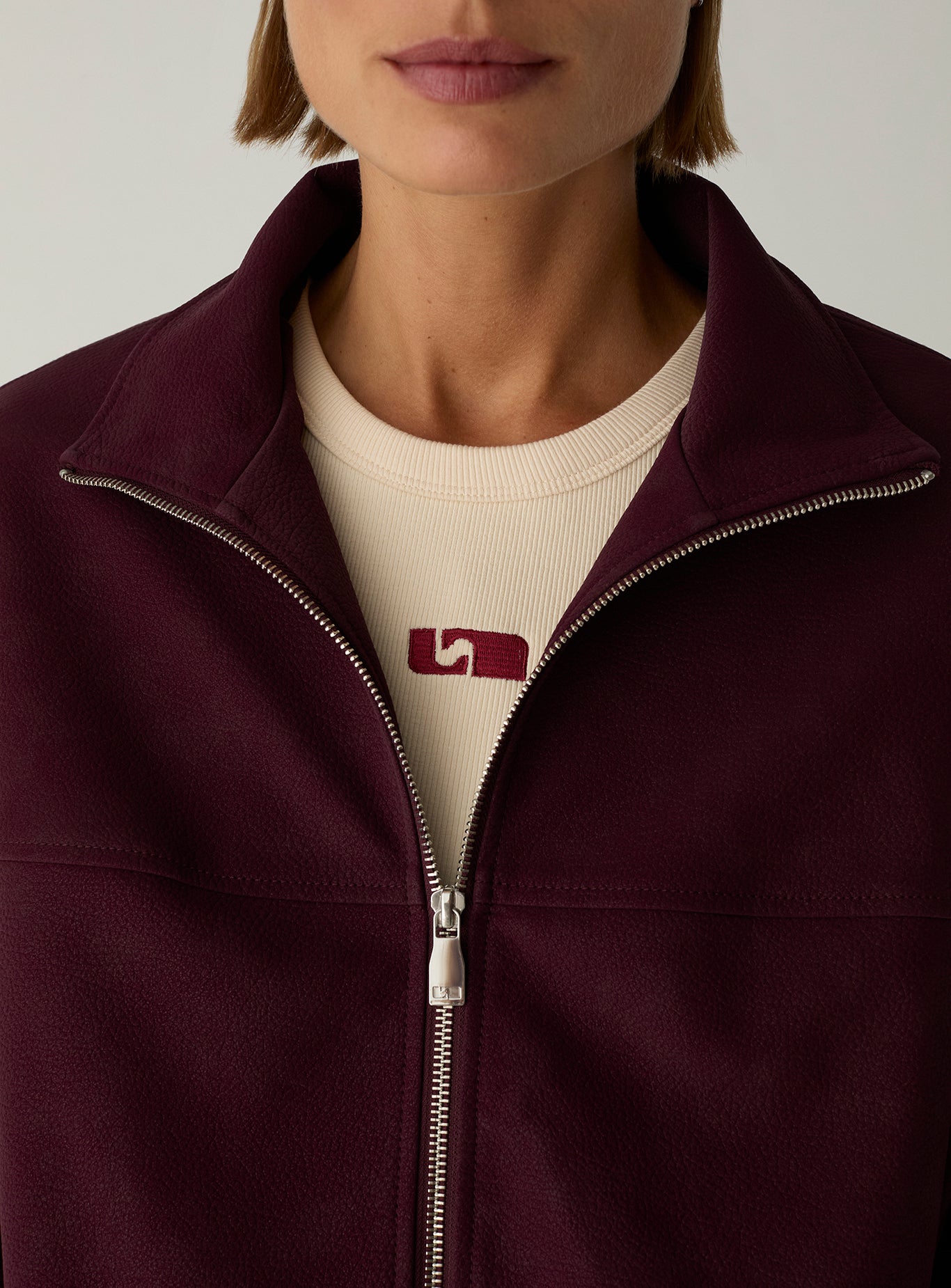 Signy bomber - Burgundy