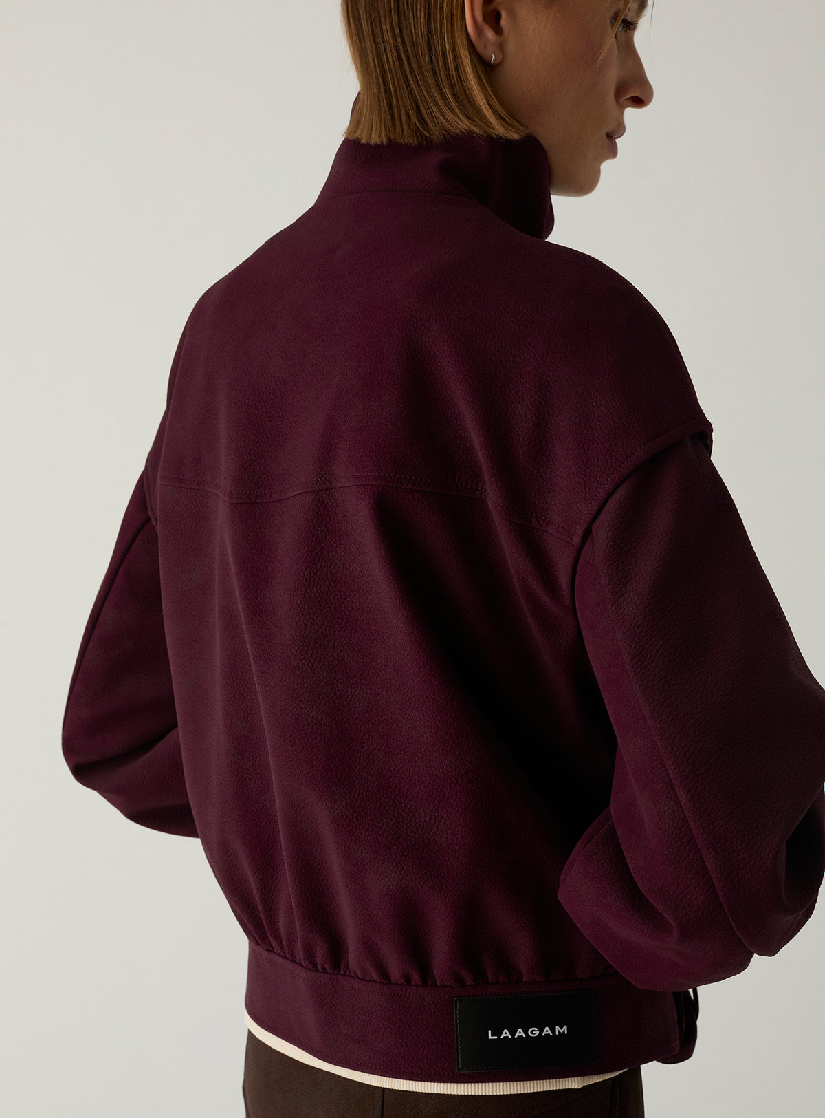 Signy bomber - Burgundy
