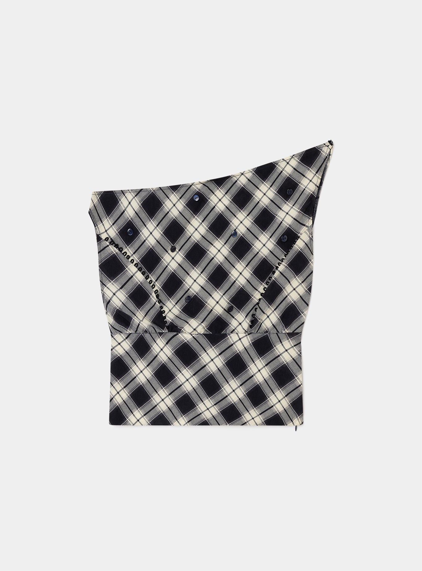 Tate asymmetric top - Black squared