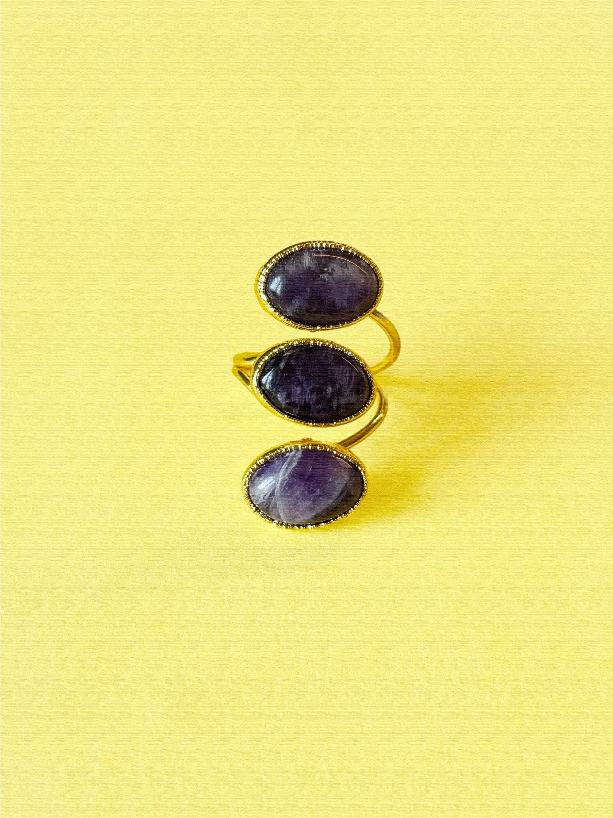 Trio Violet ring - Violet