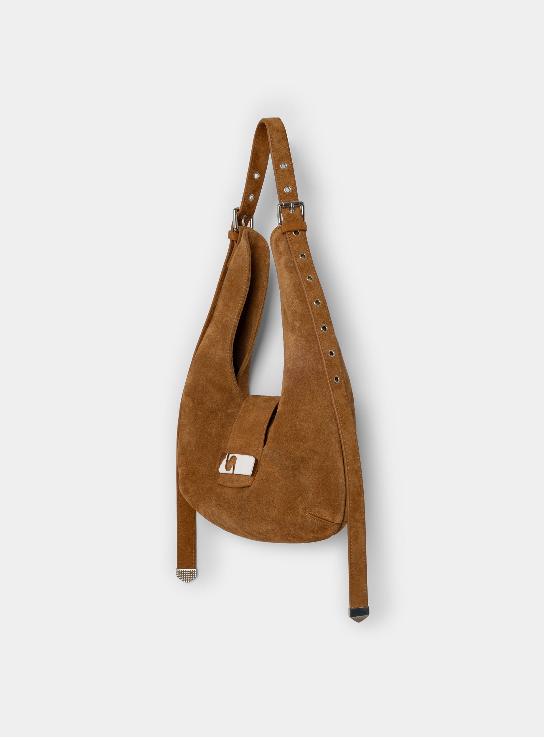 Vixen suede bag - Camel