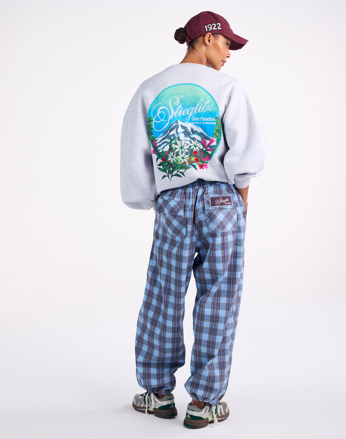 Briana balloon pants - Blue