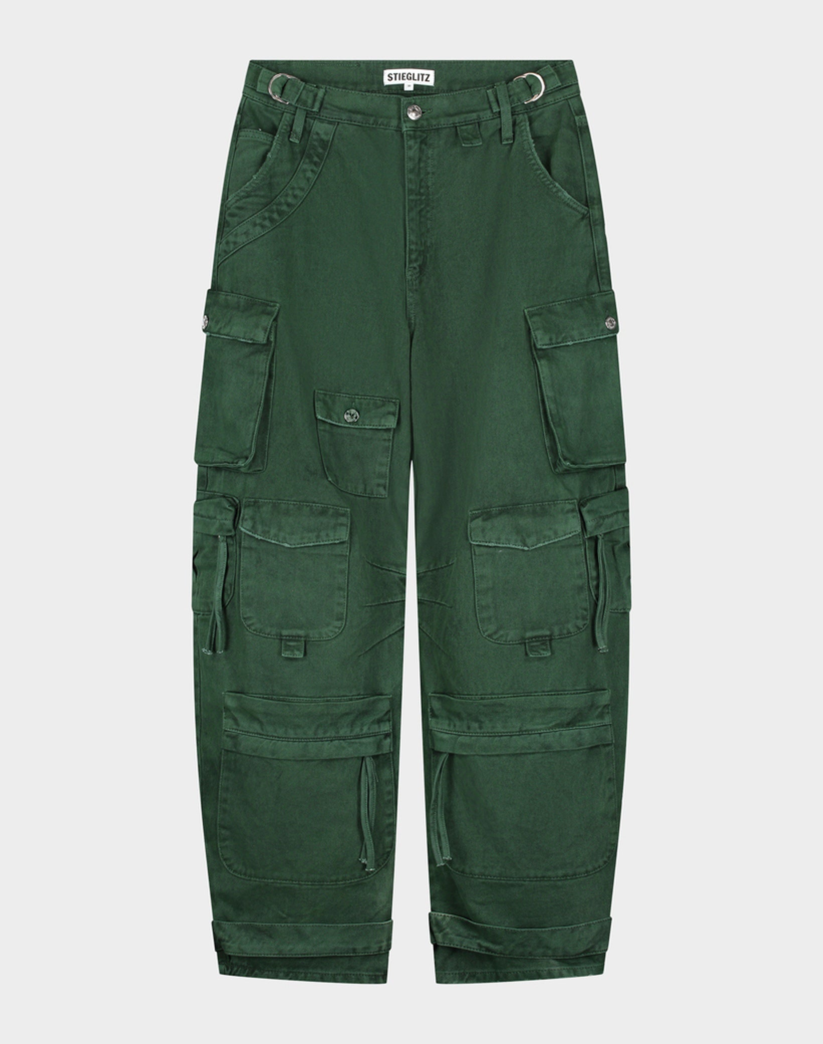Franca balloon cargo jeans - Green