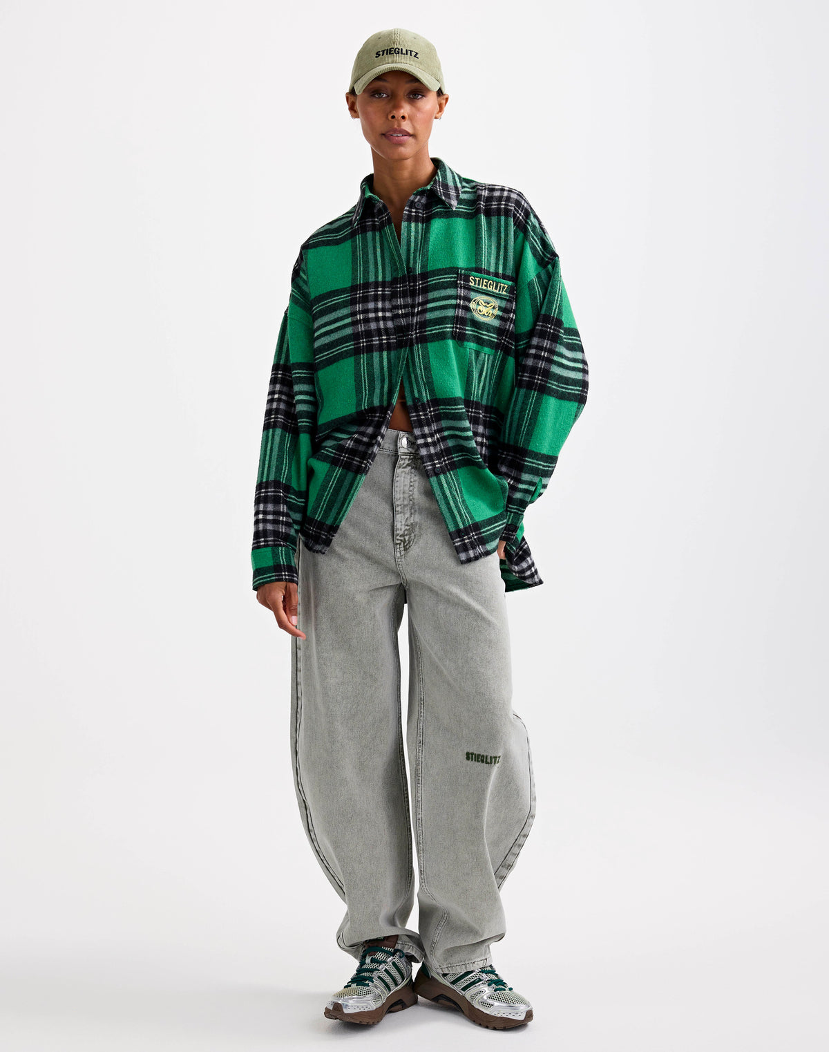 Benito balloon jeans - Green