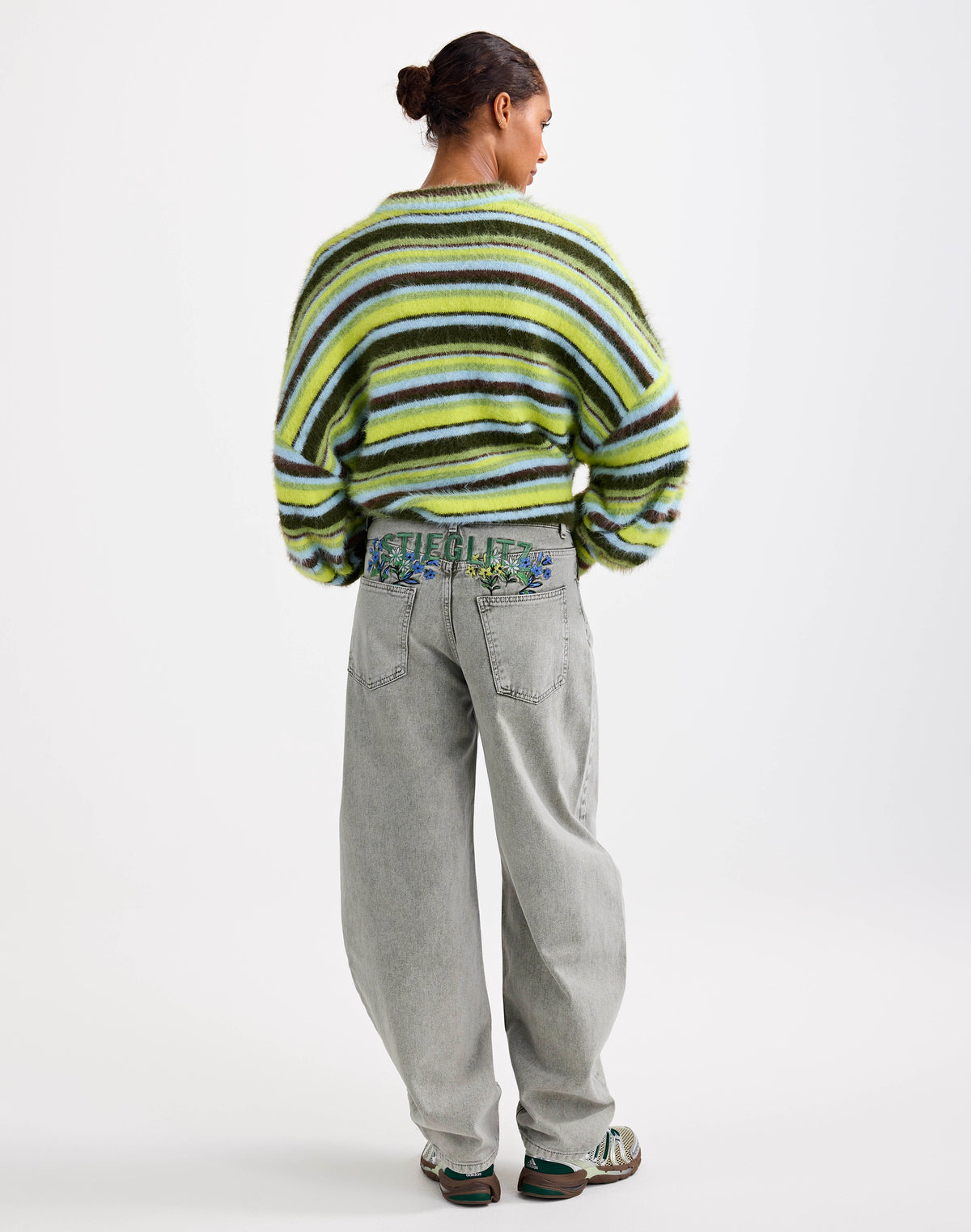 Benito balloon jeans - Green