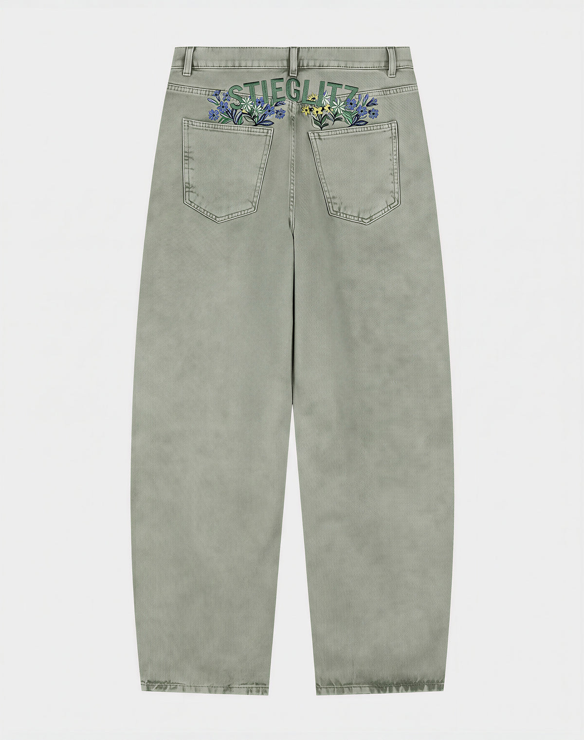 Benito balloon jeans - Green