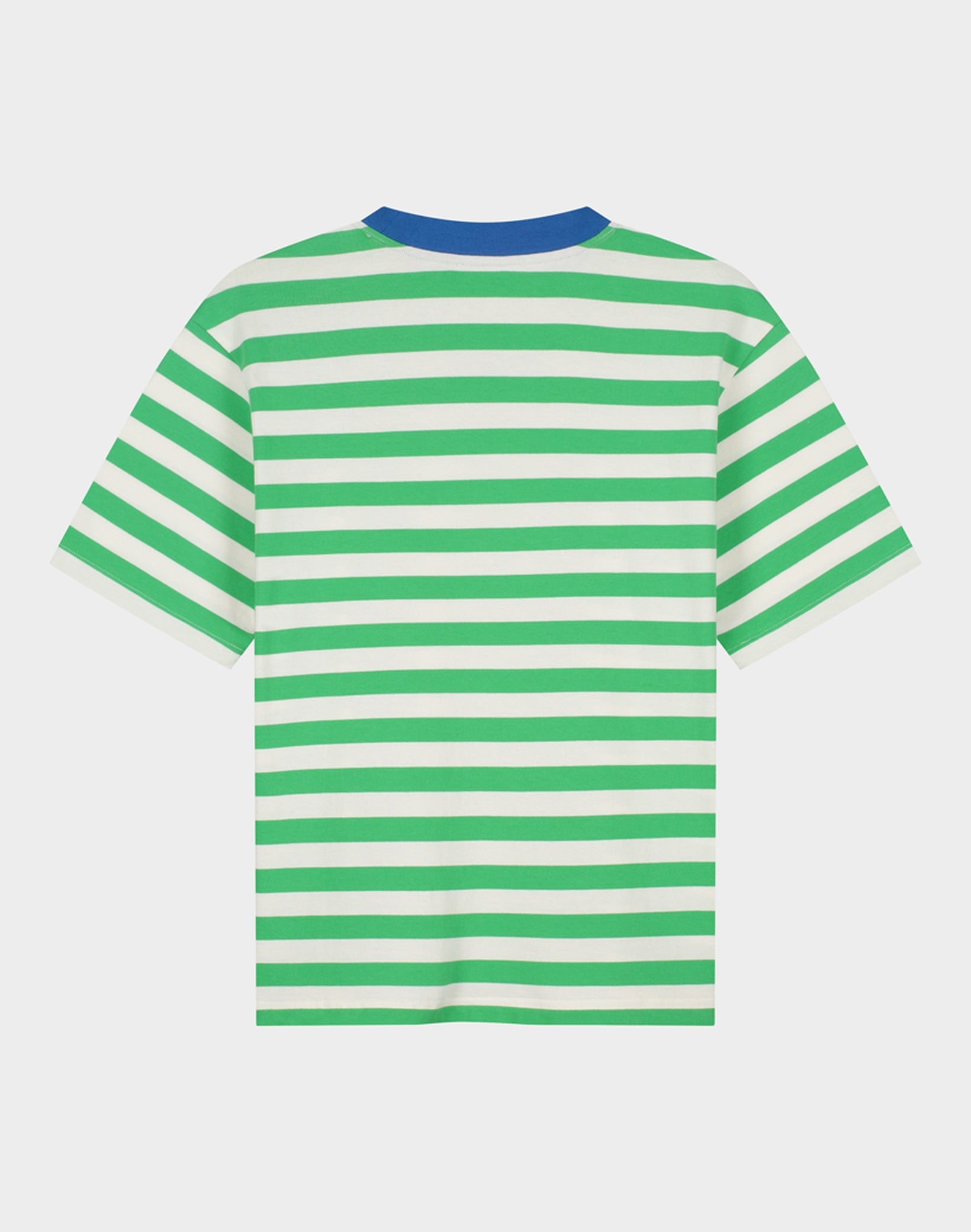 Caira regular T-shirt - green & blue