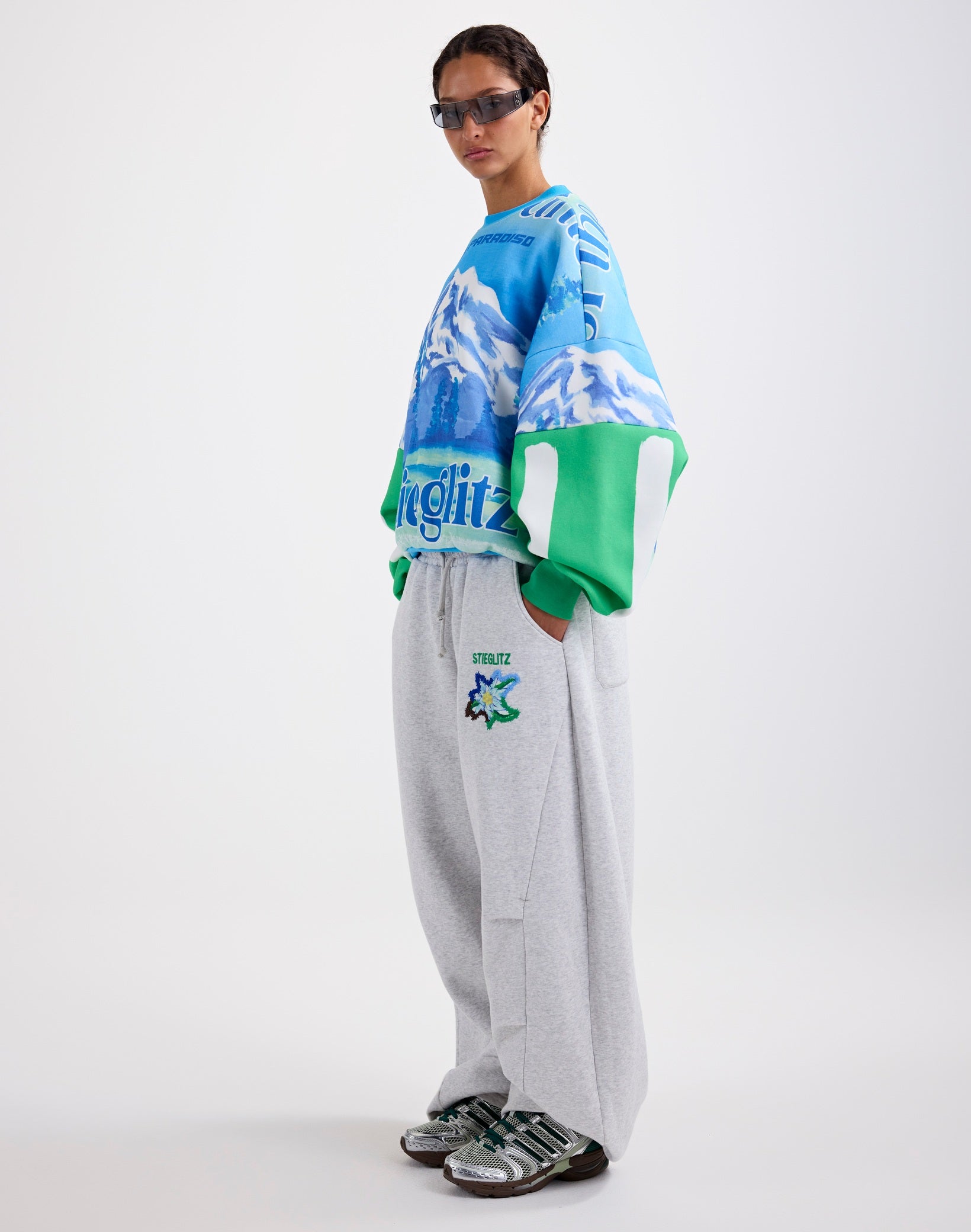 Xavina regular sweater - Blue
