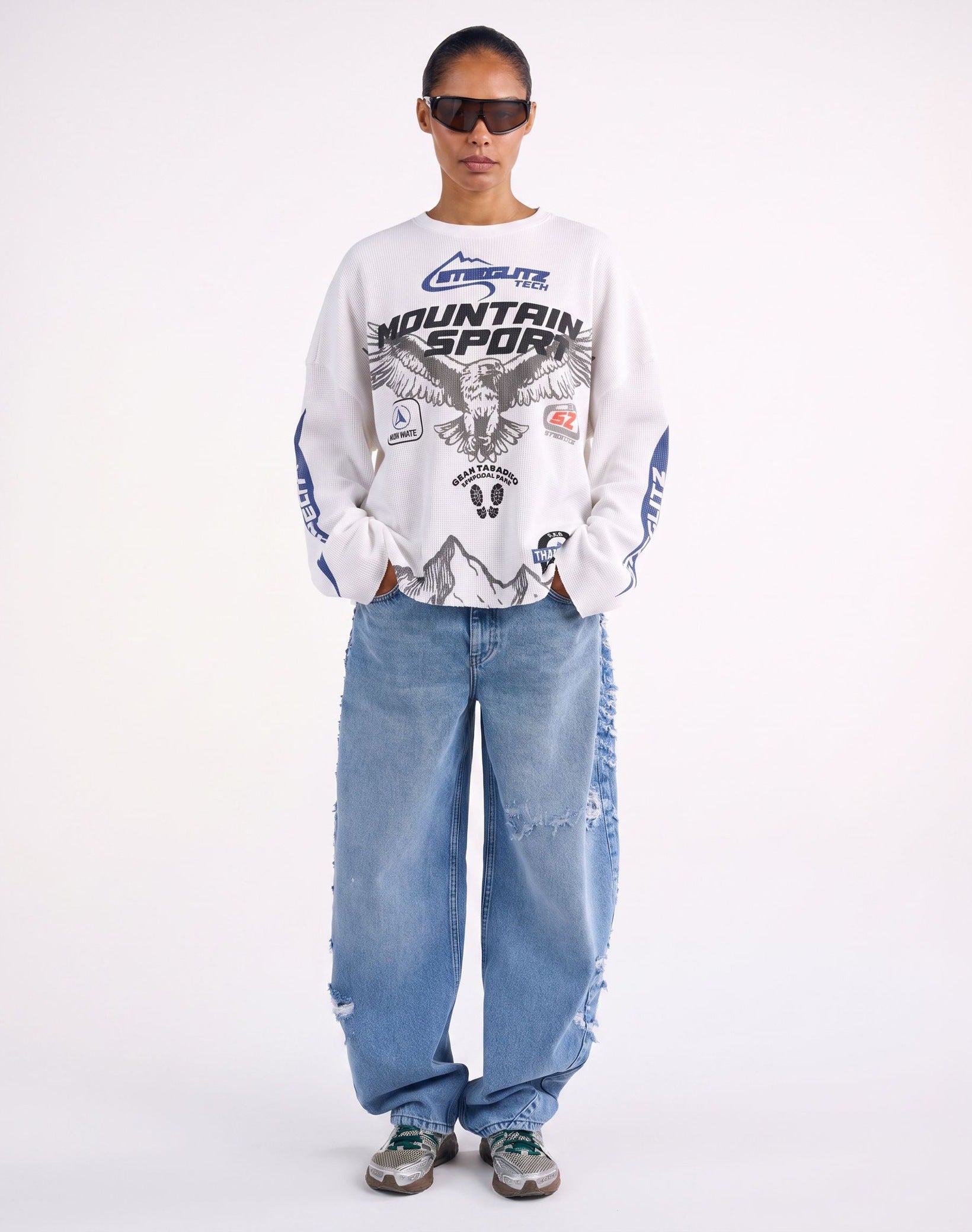 Marta boxy wide skate longsleeve