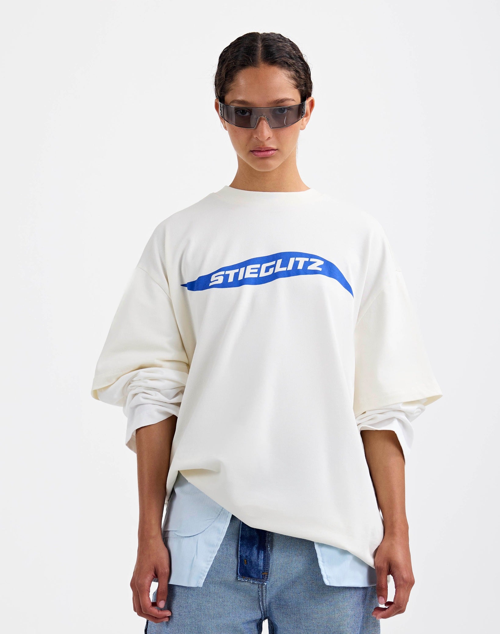 Milano skate double longsleeve - off white