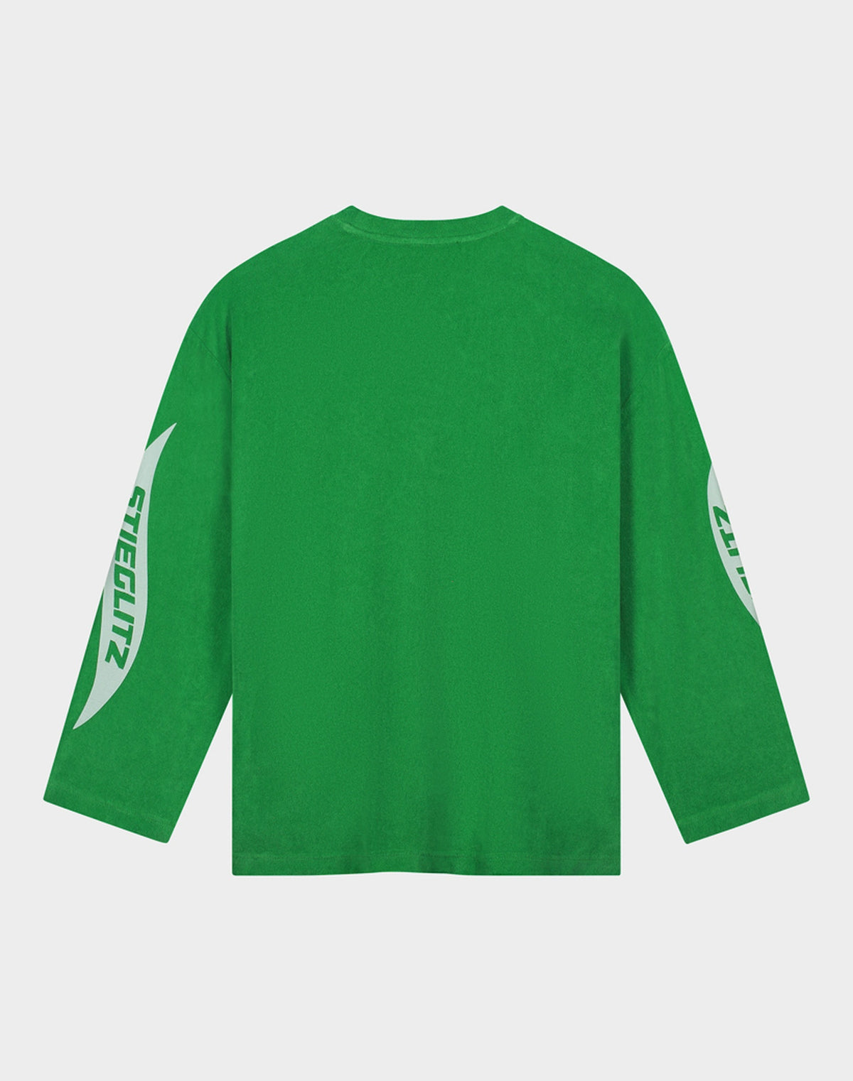 Romano terry wide skate longsleeve - Green