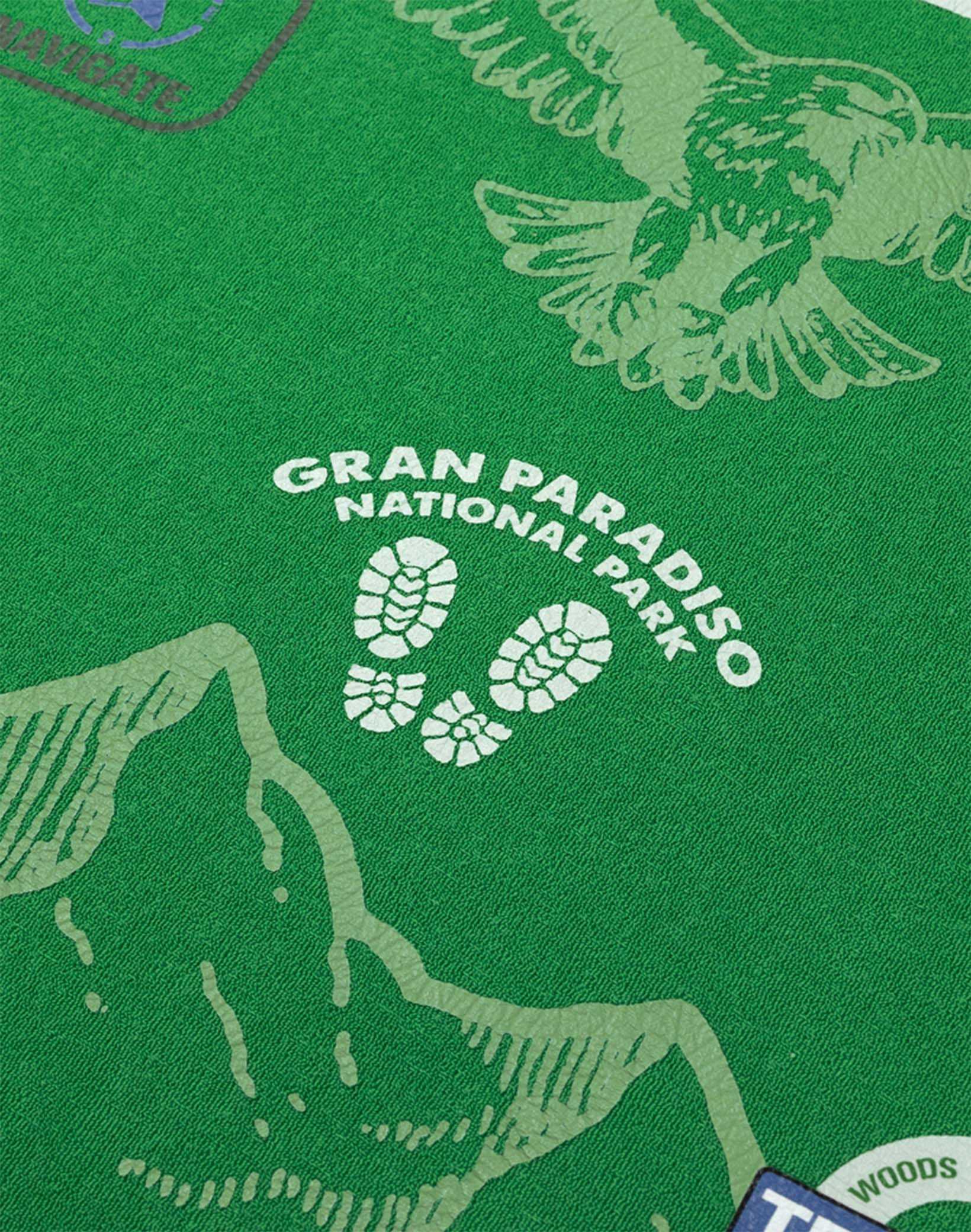 Romano terry wide skate longsleeve - Green