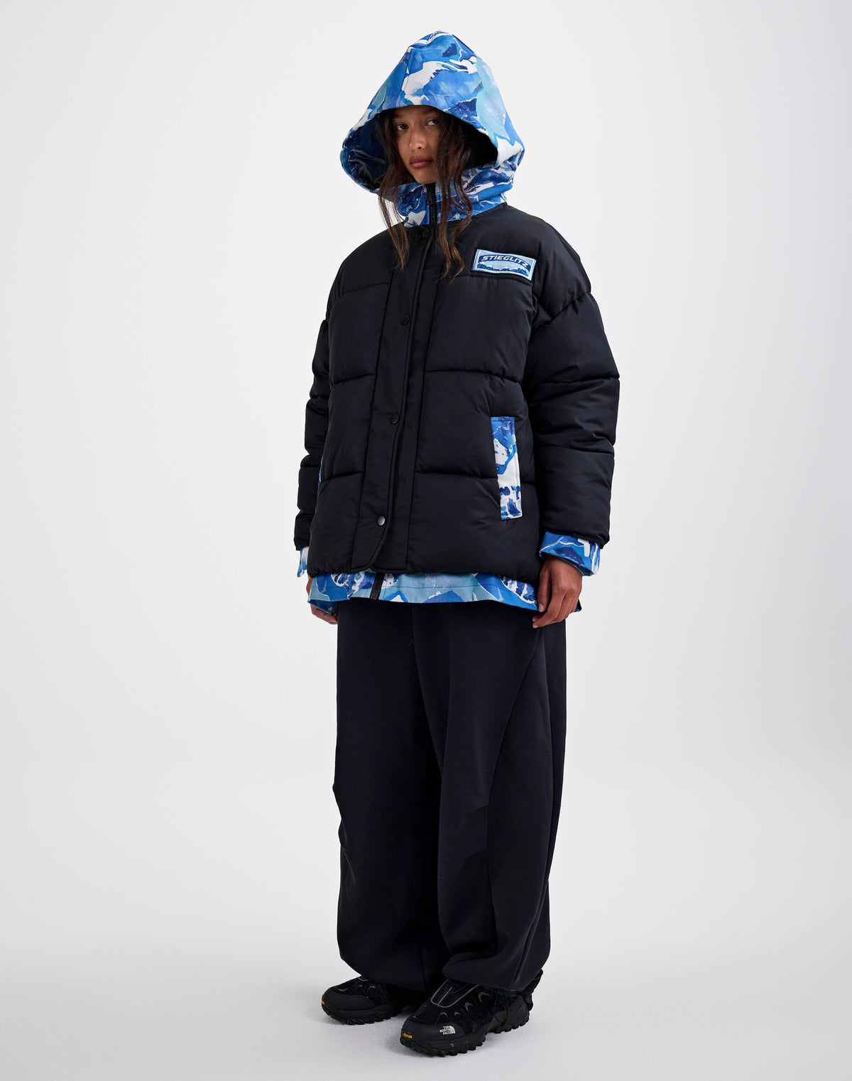 Sergio puffer jacket - Black