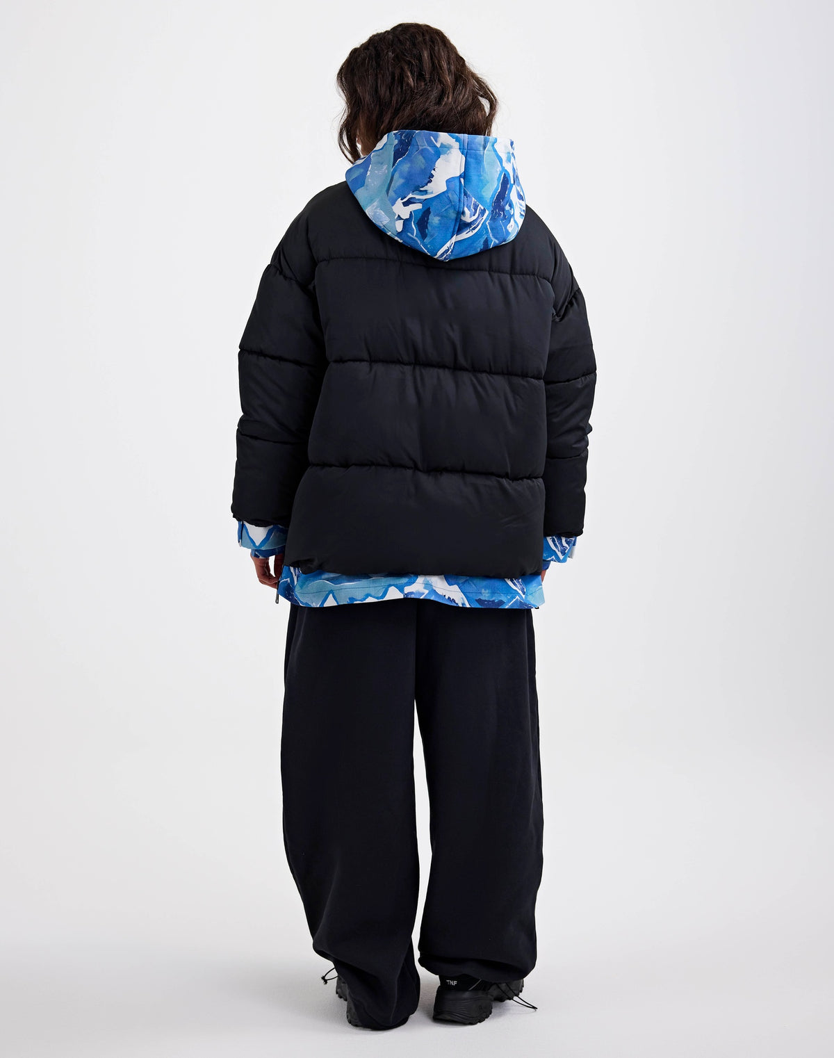 Sergio puffer jacket - Black